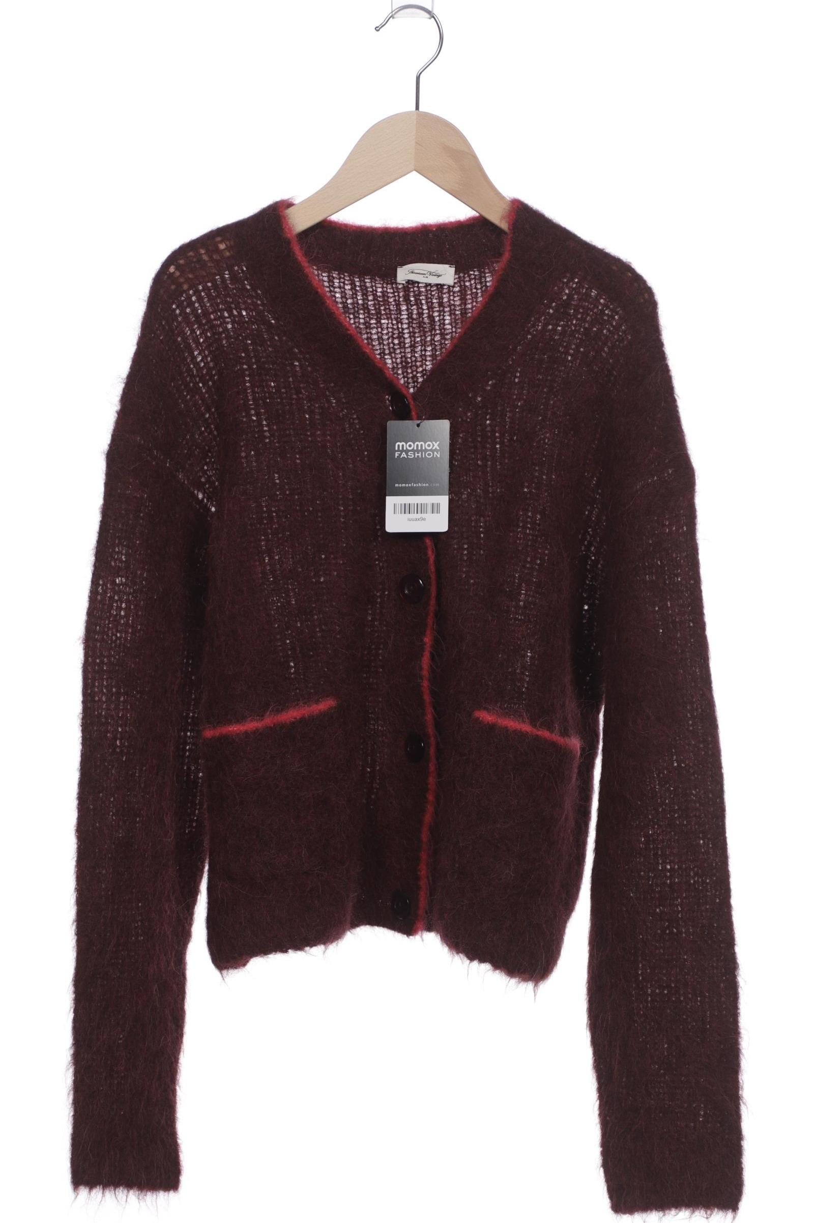 

American Vintage Damen Strickjacke, bordeaux, Gr. 34