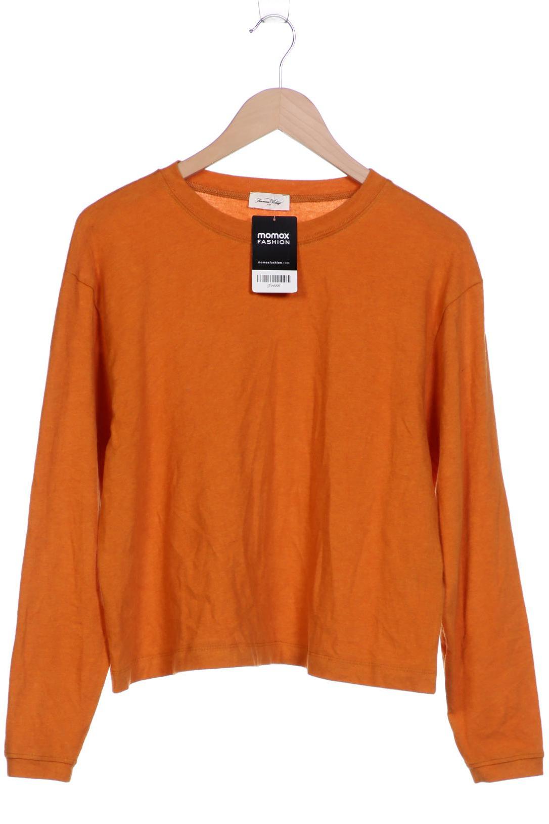 

American Vintage Damen Langarmshirt, orange