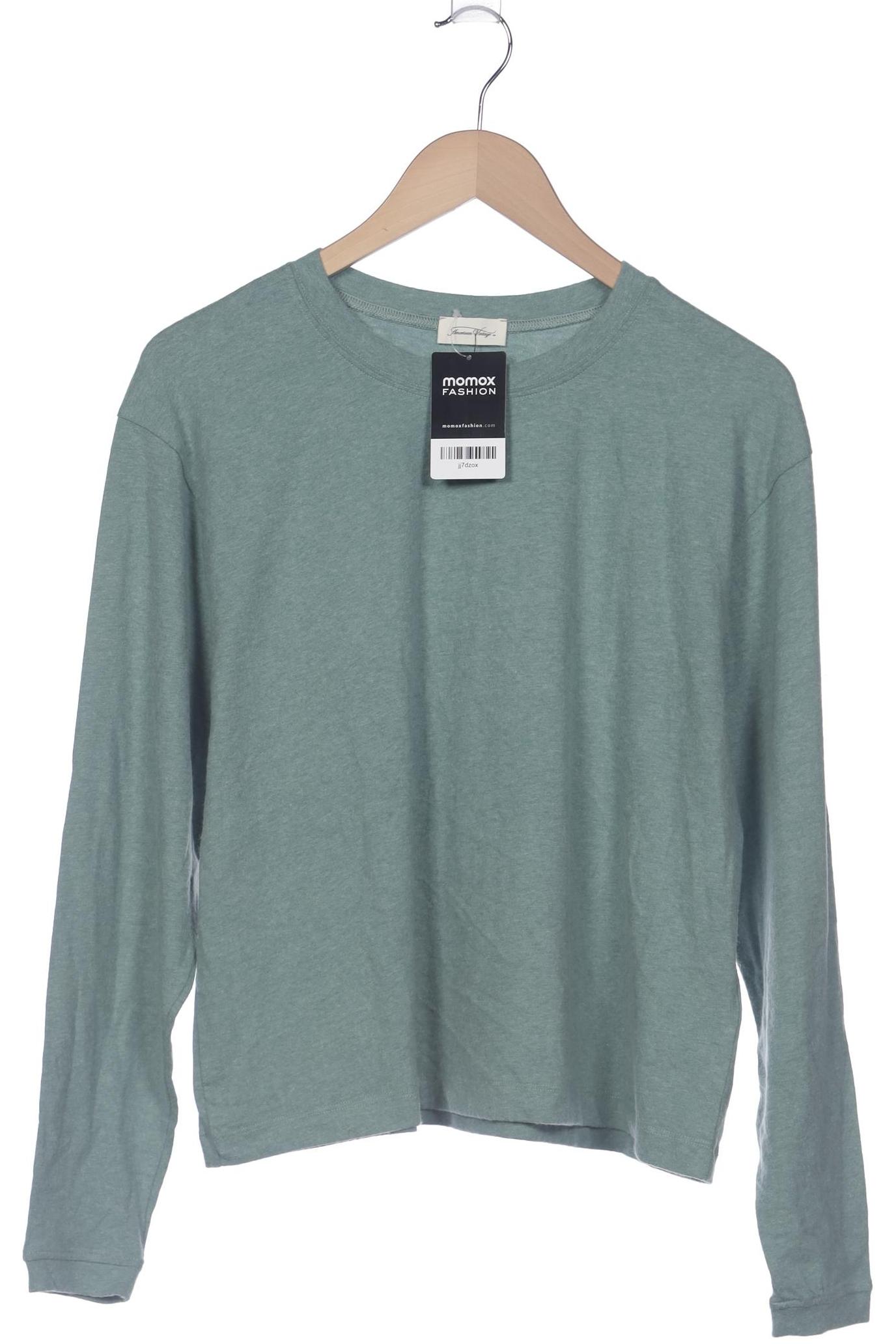 

American Vintage Damen Langarmshirt, türkis, Gr. 34