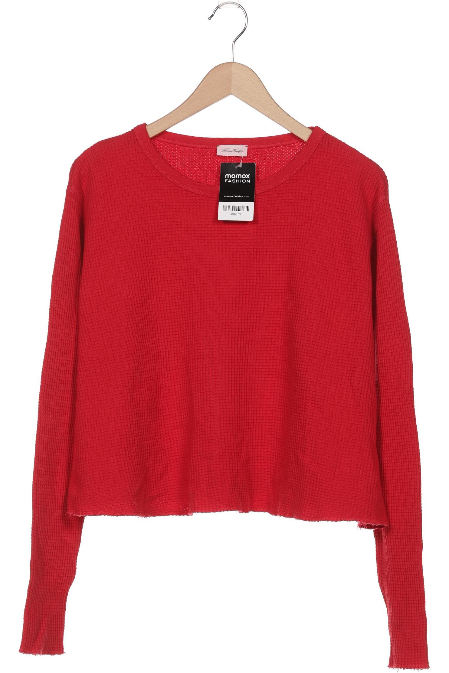 

American Vintage Damen Sweatshirt, rot, Gr. 38