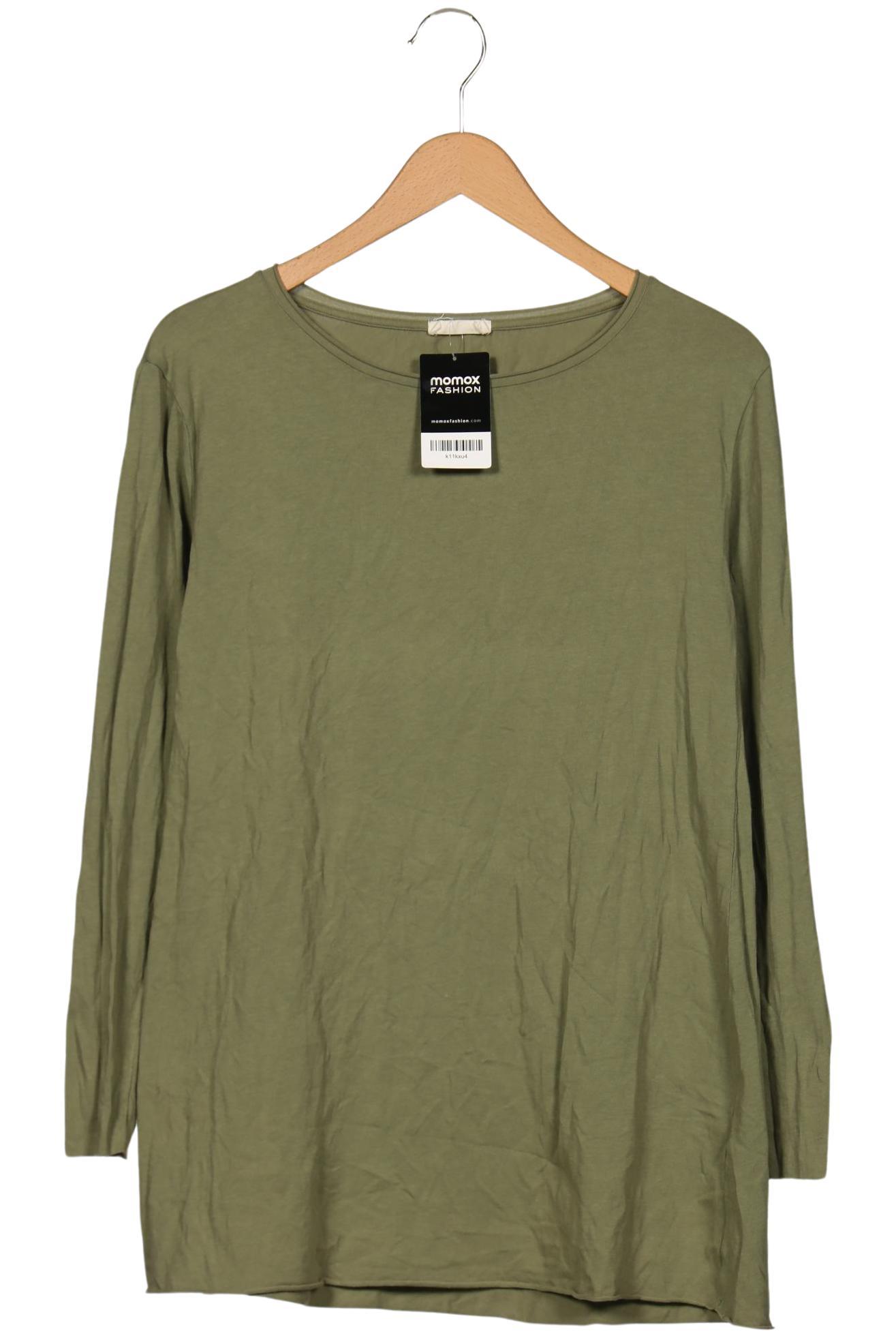 

American Vintage Damen Langarmshirt, grün, Gr. 38