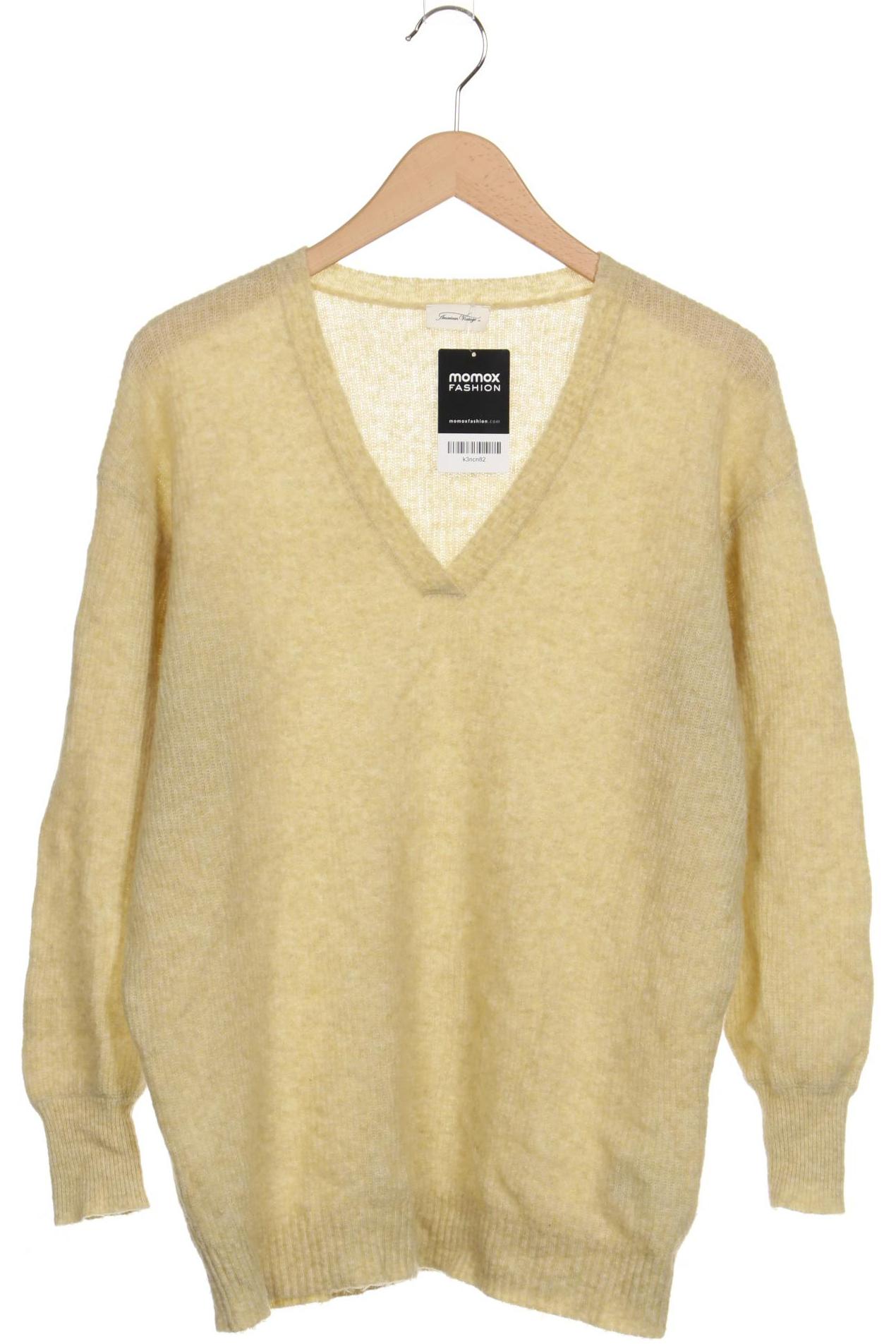 

American Vintage Damen Pullover, gelb, Gr. uni