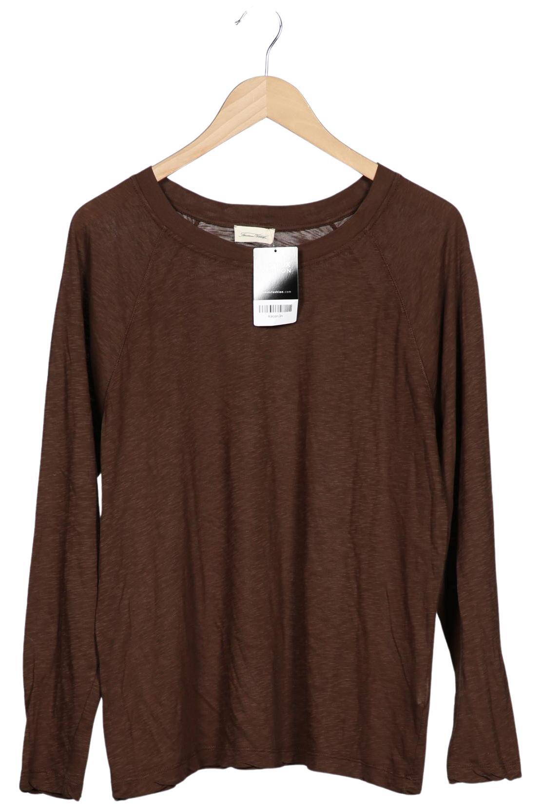 

American Vintage Damen Langarmshirt, braun, Gr. 42