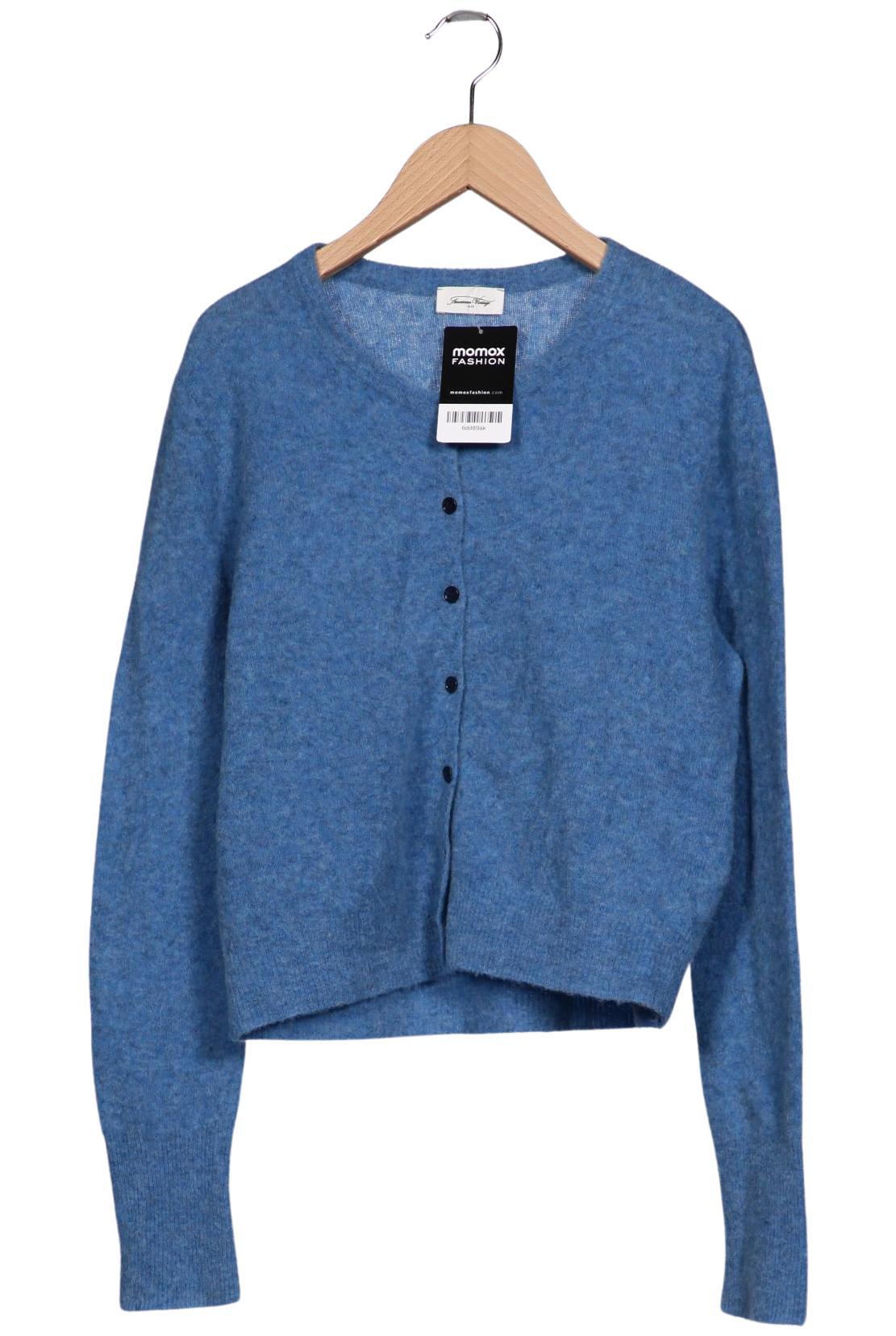 

American Vintage Damen Strickjacke, blau, Gr. 38