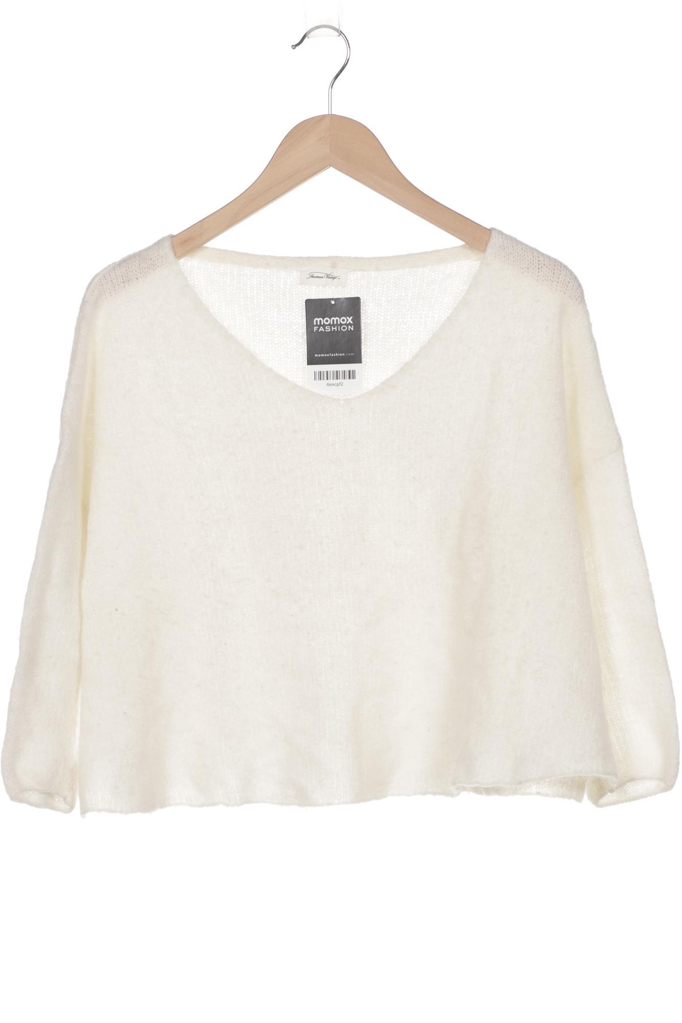 

American Vintage Damen Pullover, cremeweiß, Gr. 34