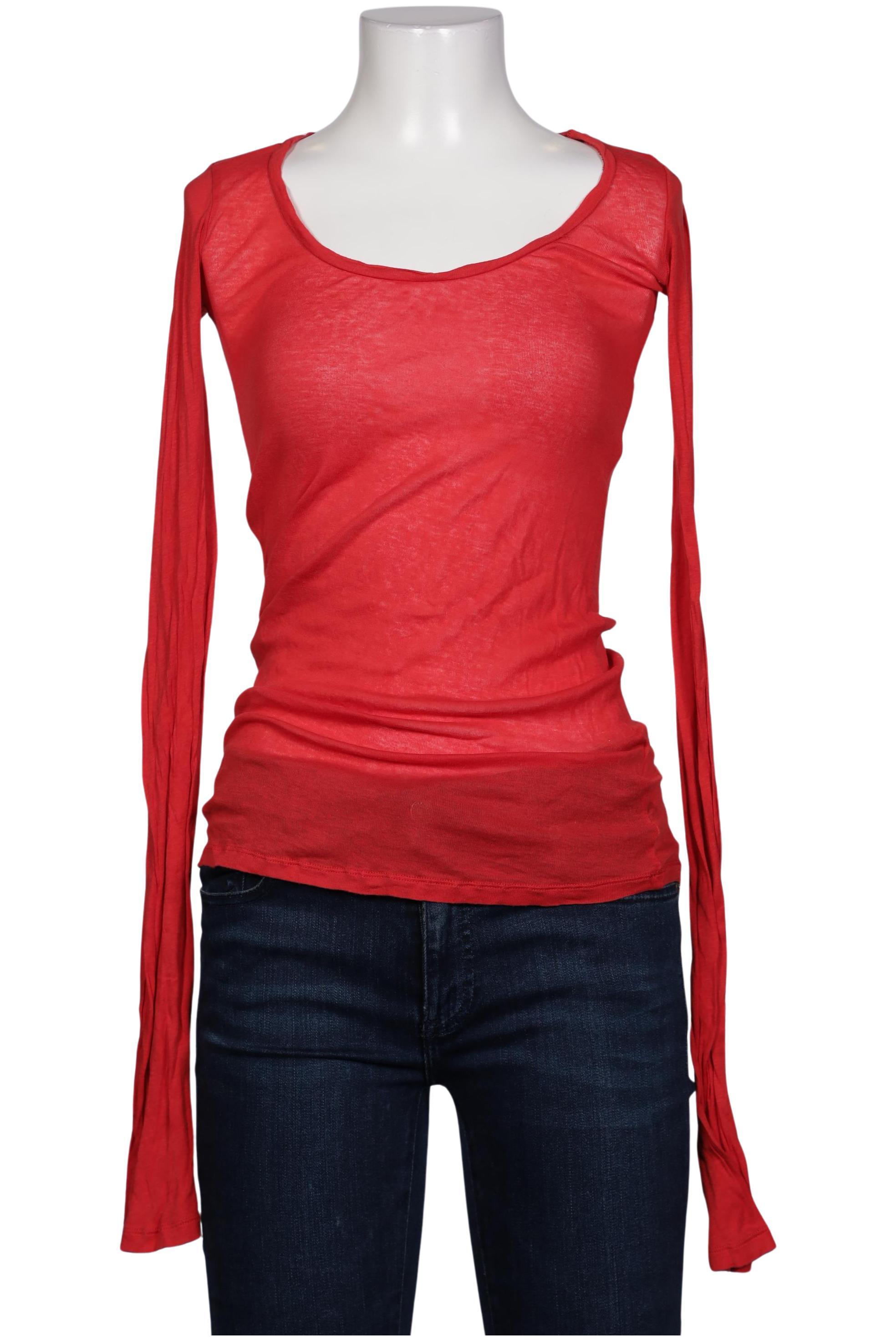 

American Vintage Damen Langarmshirt, rot, Gr. 36