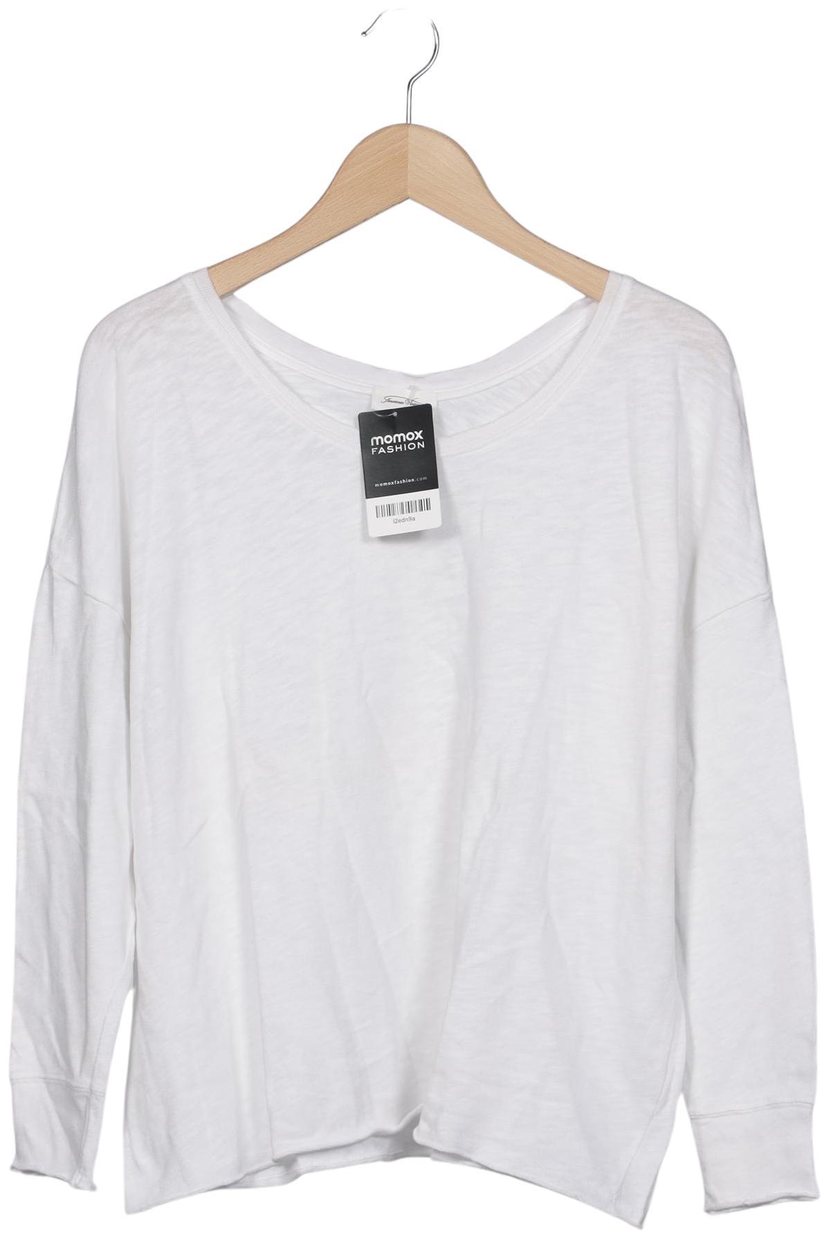 

American Vintage Damen Langarmshirt, weiß, Gr. 38