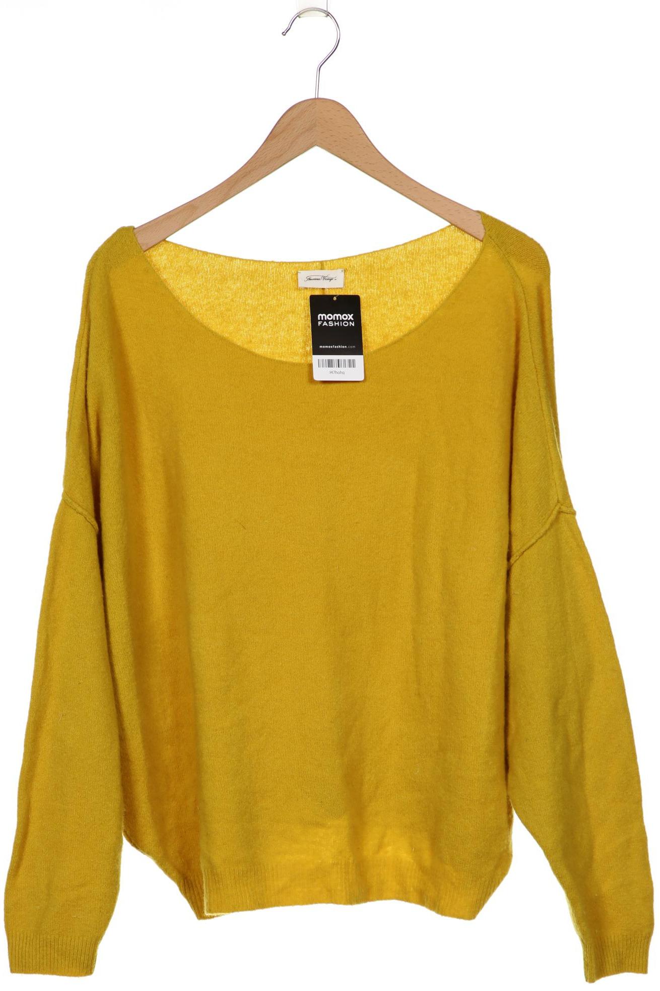 

American Vintage Damen Pullover, gelb, Gr. 38