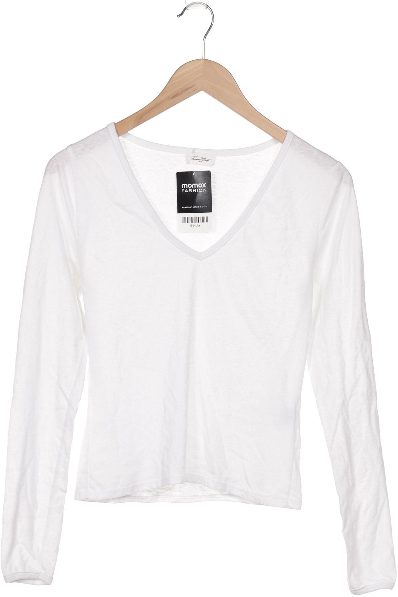 

American Vintage Damen Langarmshirt, weiß, Gr. 36