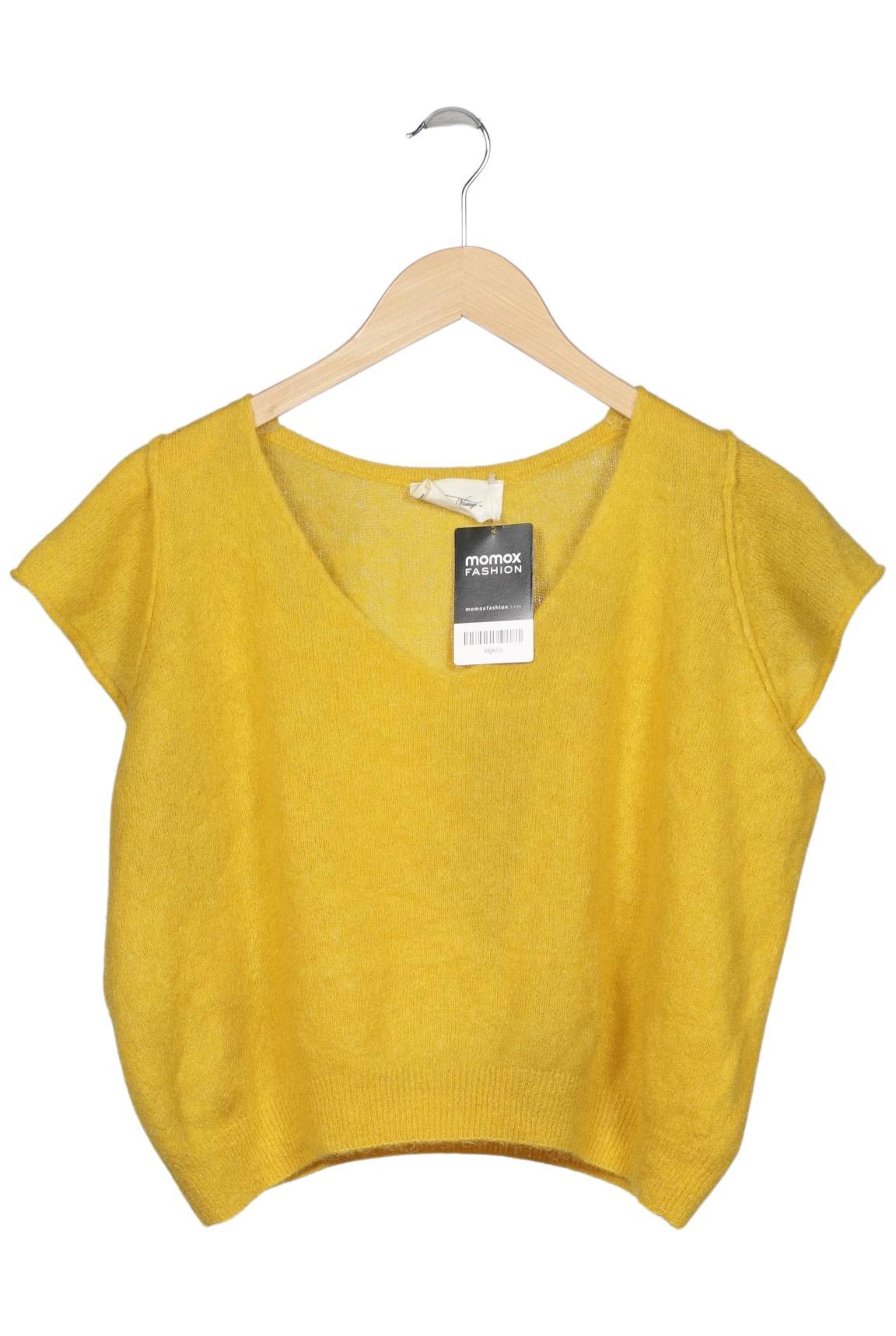 

American Vintage Damen Pullover, gelb, Gr. 36