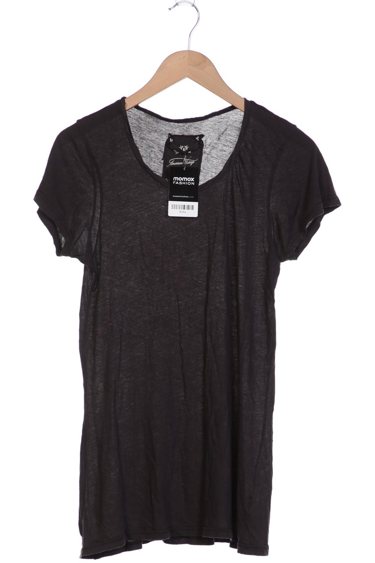 

American Vintage Damen T-Shirt, schwarz