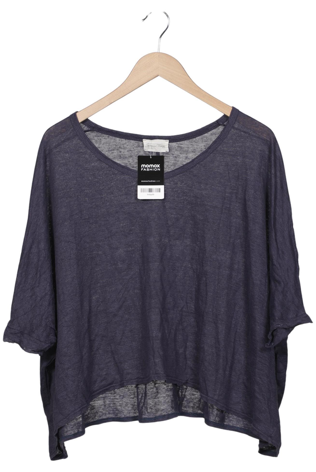 

American Vintage Damen T-Shirt, marineblau, Gr. 34