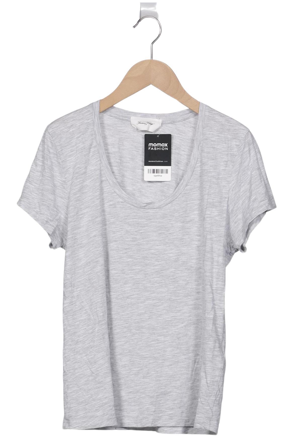 

American Vintage Damen T-Shirt, grau, Gr. 38
