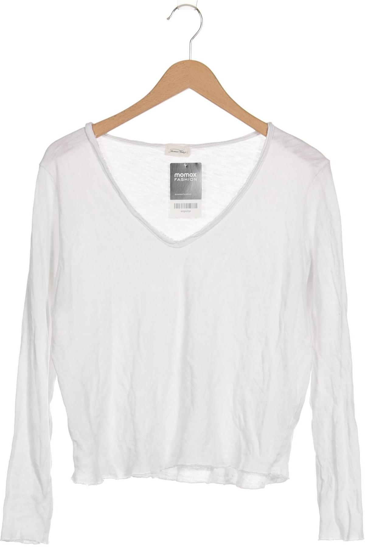 

American Vintage Damen Langarmshirt, weiß, Gr. 42