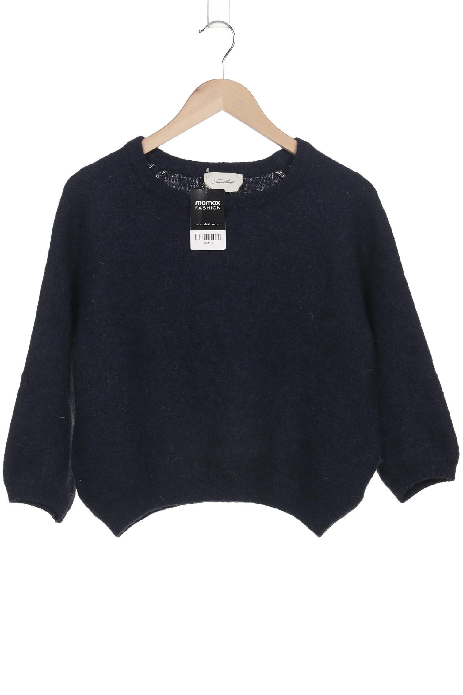 

American Vintage Damen Pullover, marineblau, Gr. 34