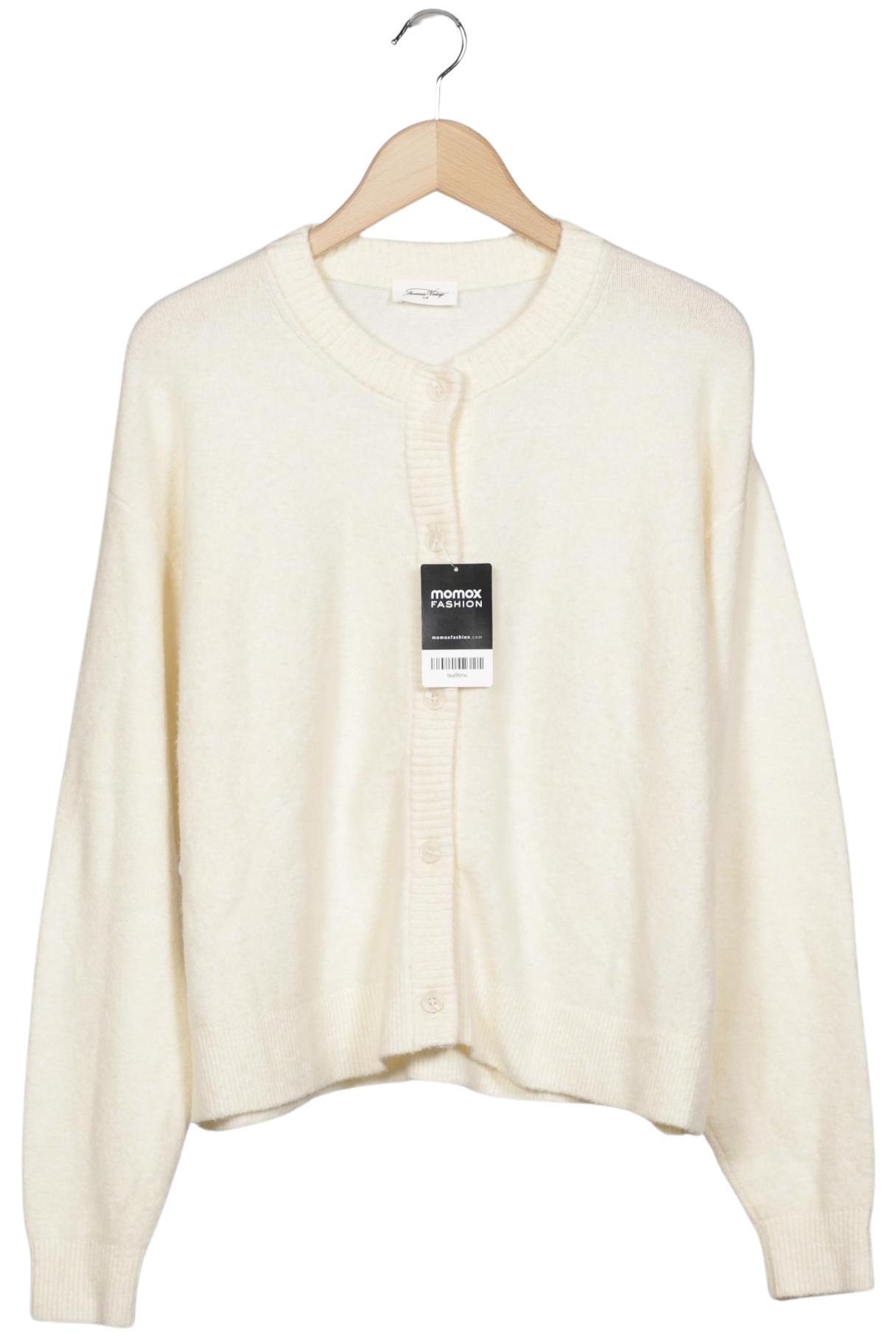 

American Vintage Damen Strickjacke, cremeweiß, Gr. 34