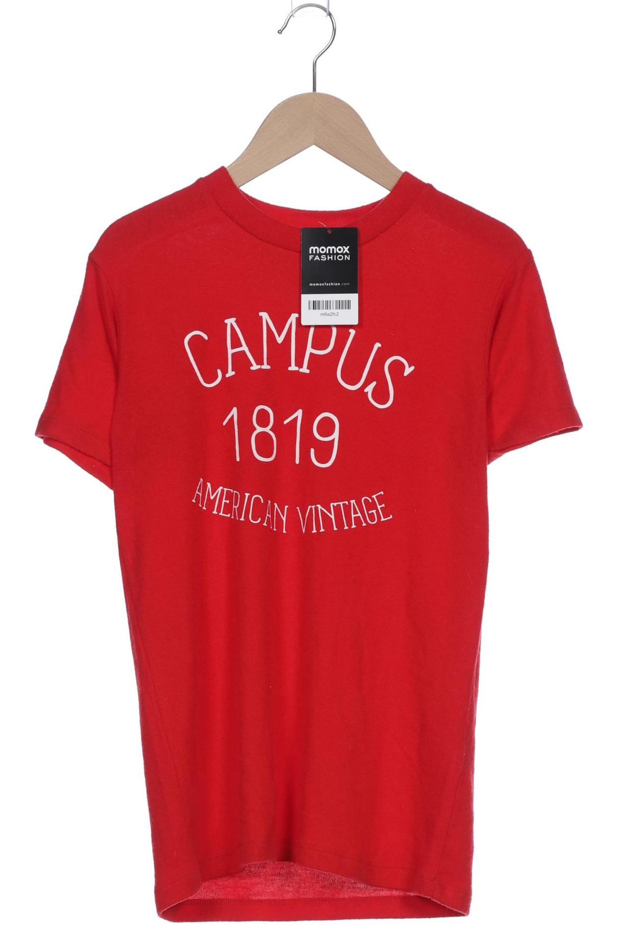 

American Vintage Damen T-Shirt, rot, Gr. 36