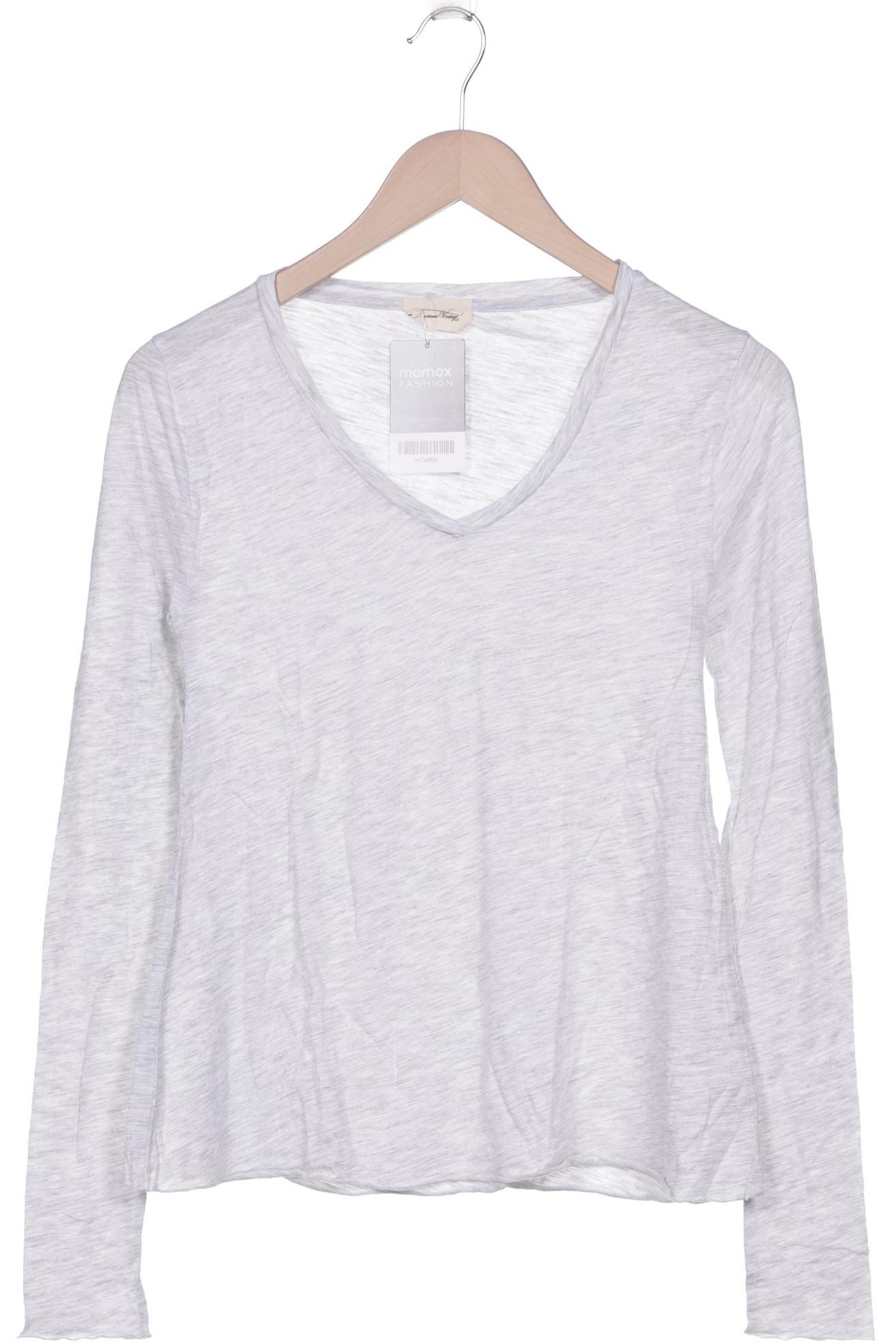 

American Vintage Damen Langarmshirt, grau