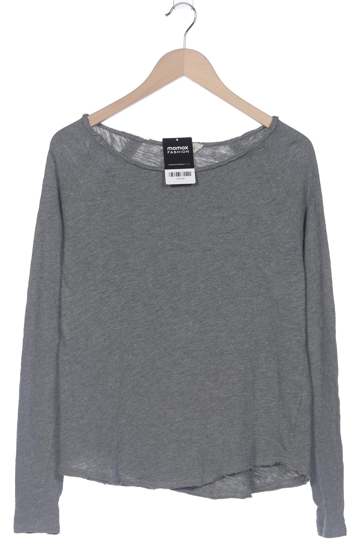 

American Vintage Damen Langarmshirt, grau, Gr. 36