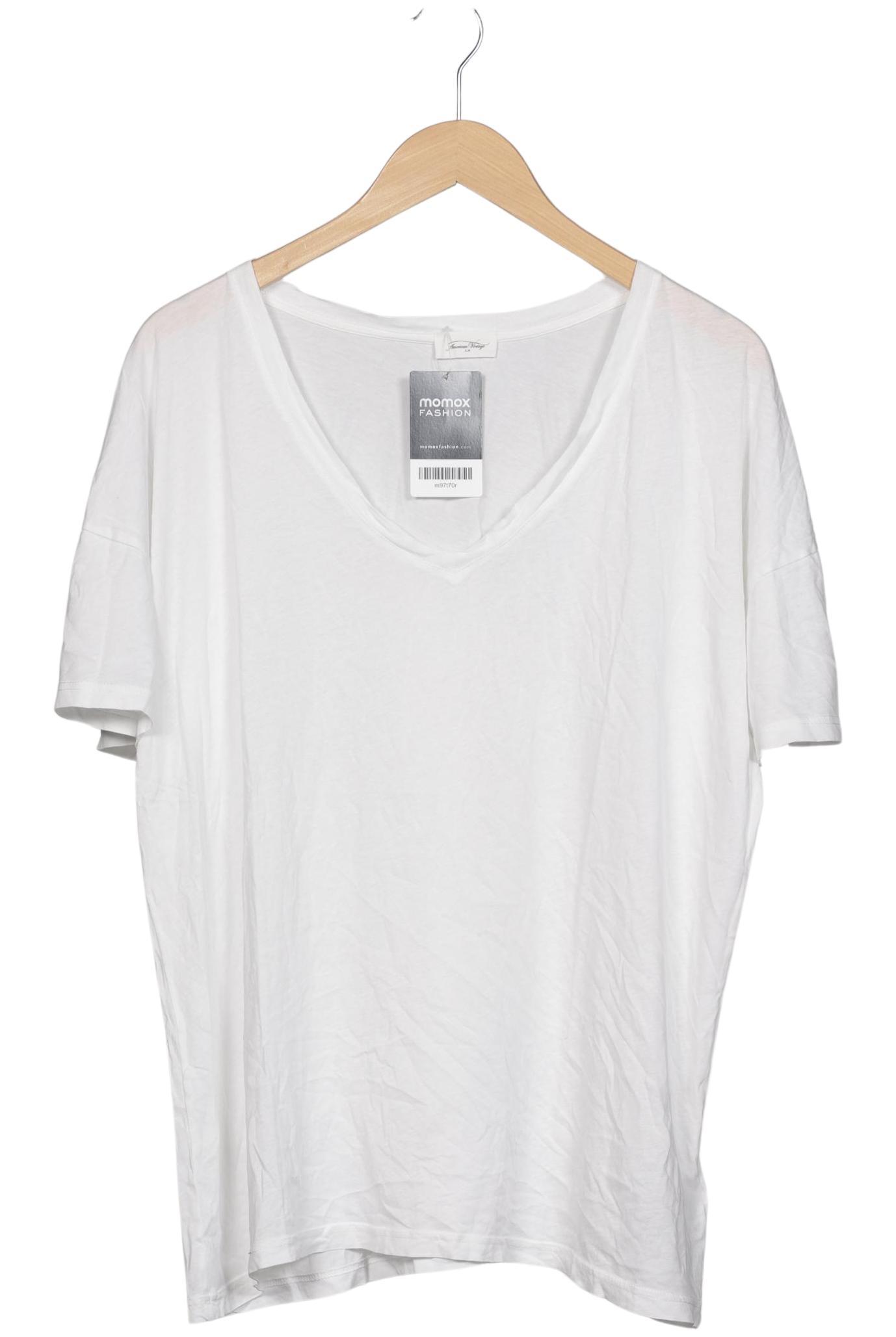 

American Vintage Damen T-Shirt, weiß, Gr. 38