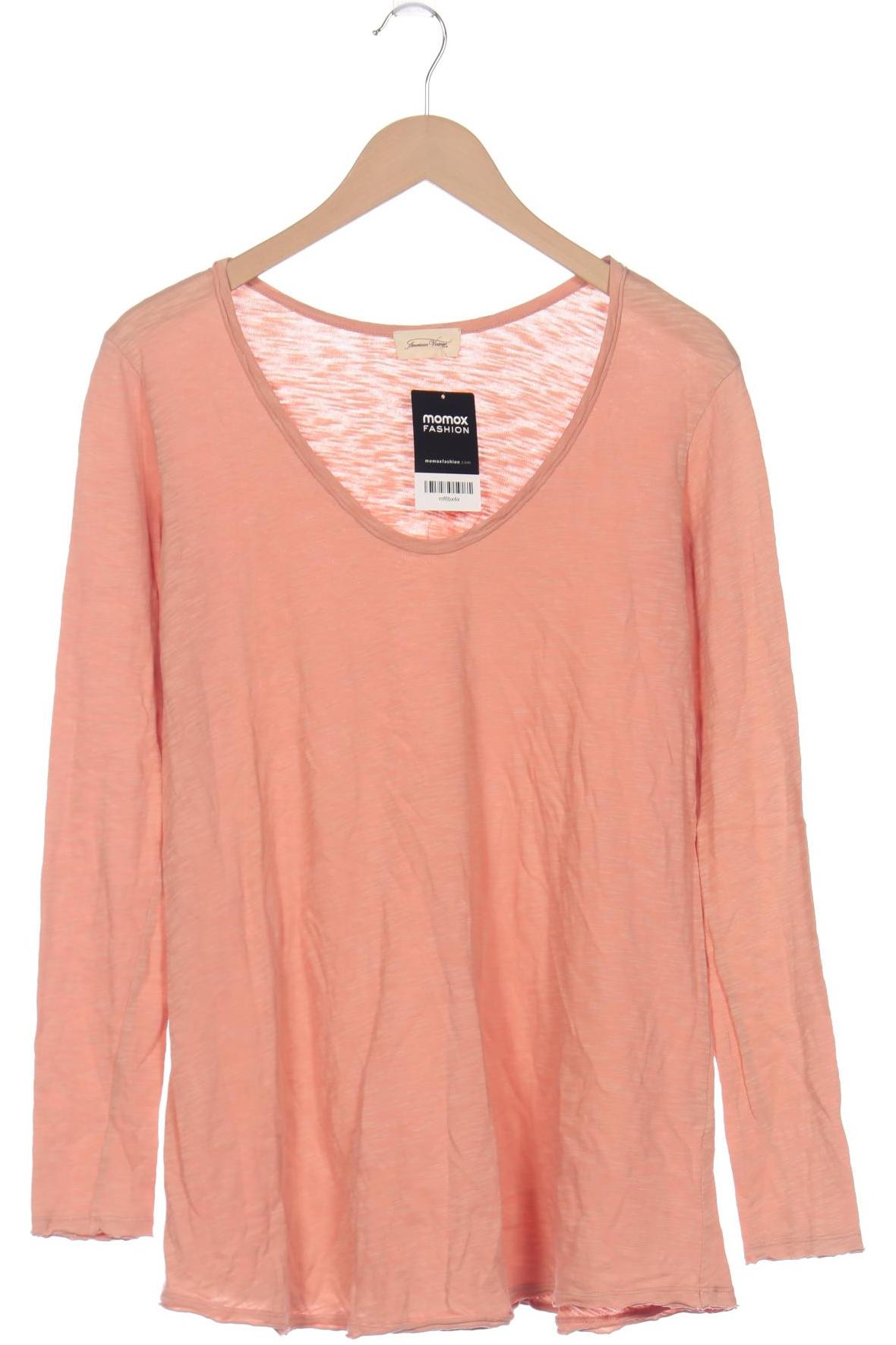 

American Vintage Damen Langarmshirt, pink, Gr. 38