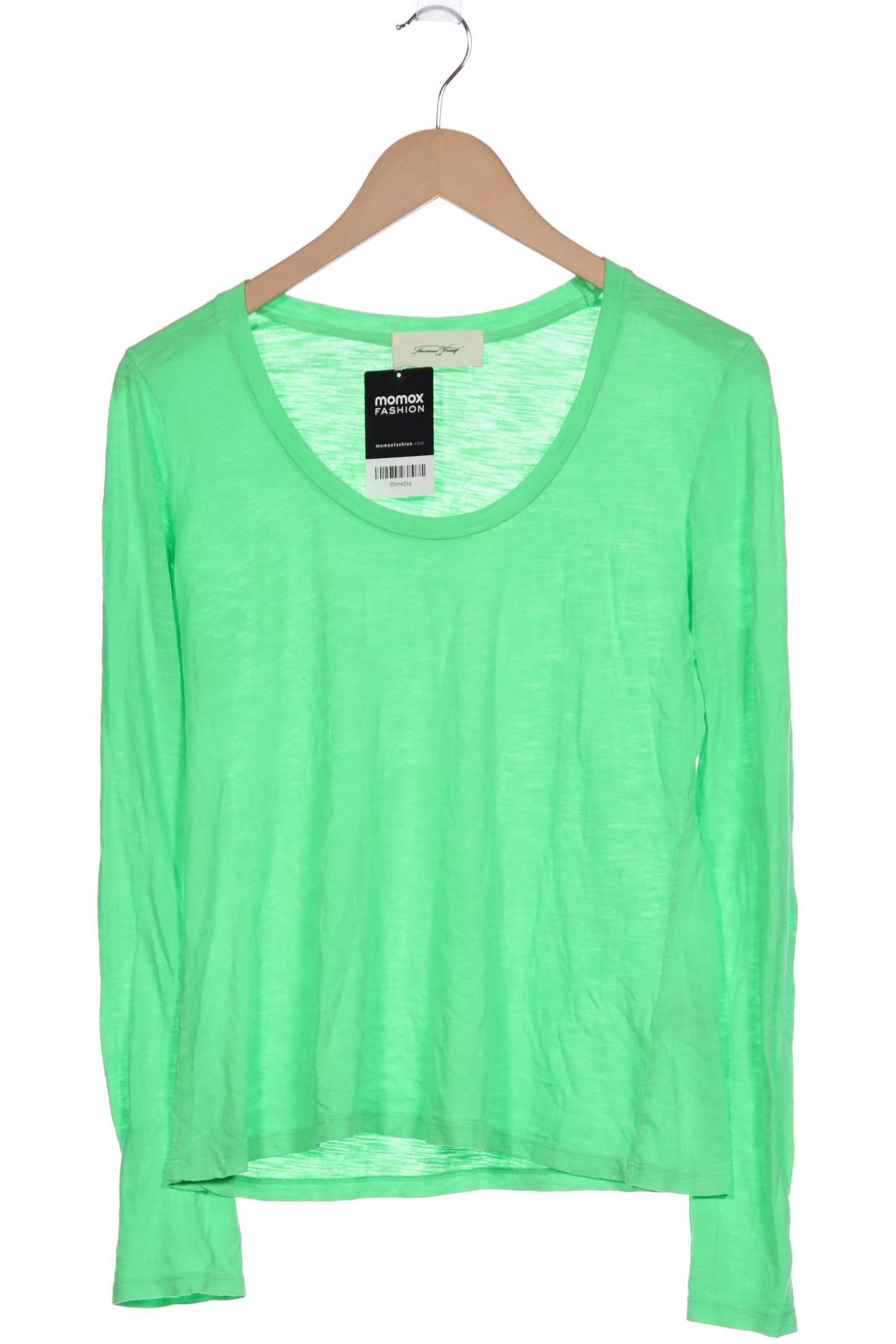 

American Vintage Damen Langarmshirt, neon, Gr. 36