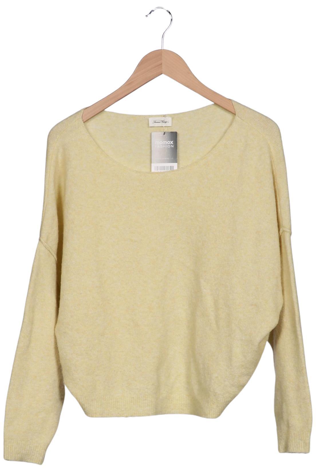 

American Vintage Damen Pullover, gelb, Gr. 34