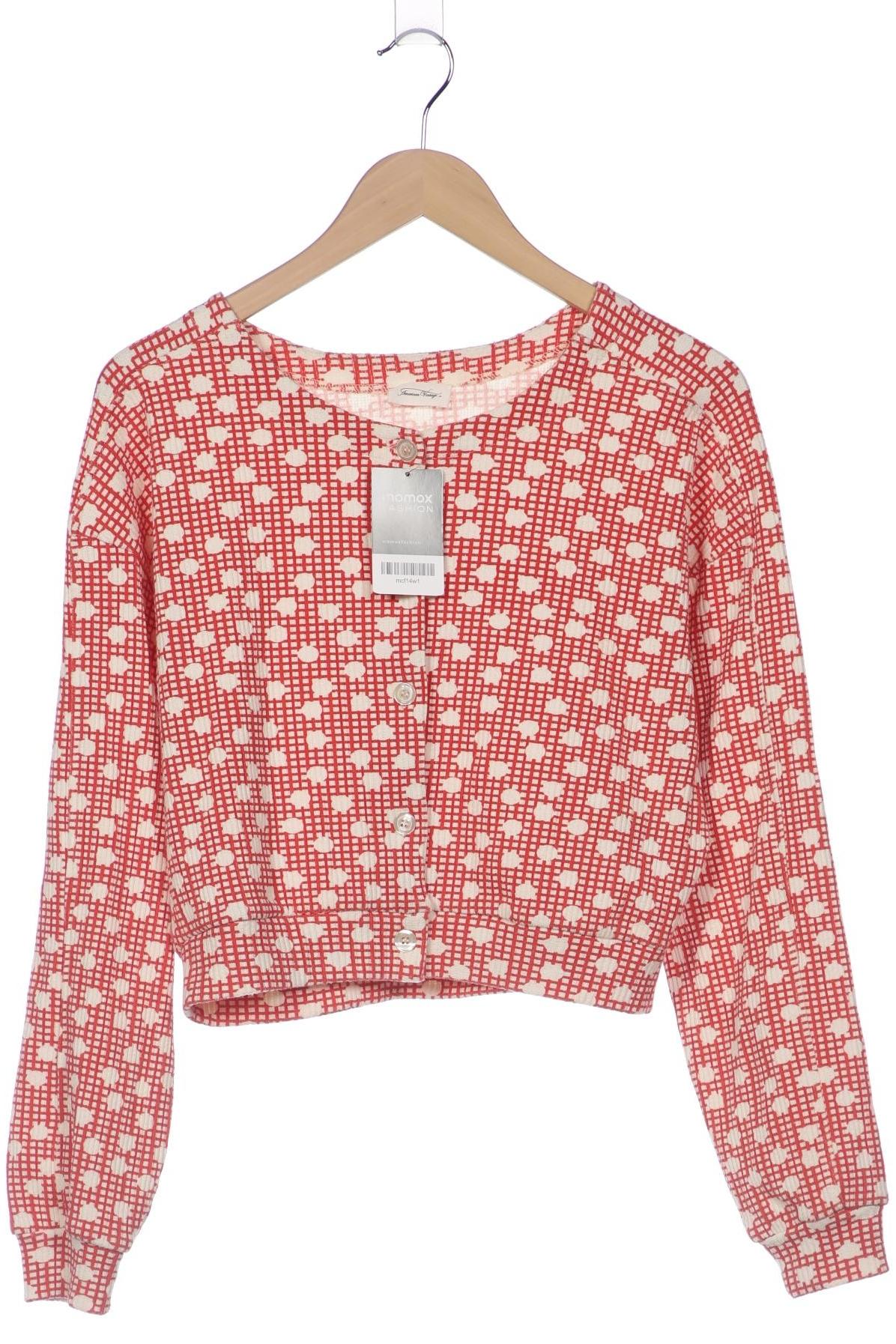 

American Vintage Damen Strickjacke, rot, Gr. 36