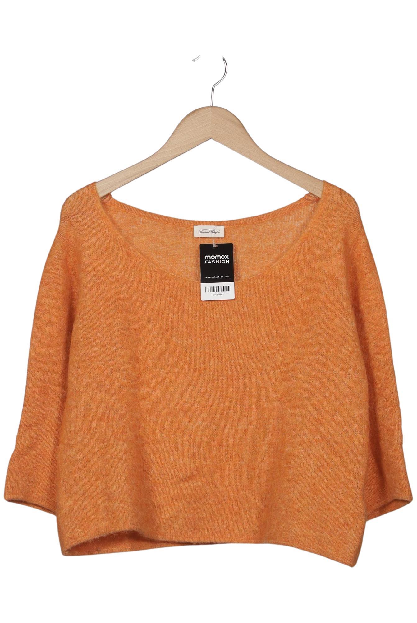 

American Vintage Damen Pullover, orange, Gr. 38