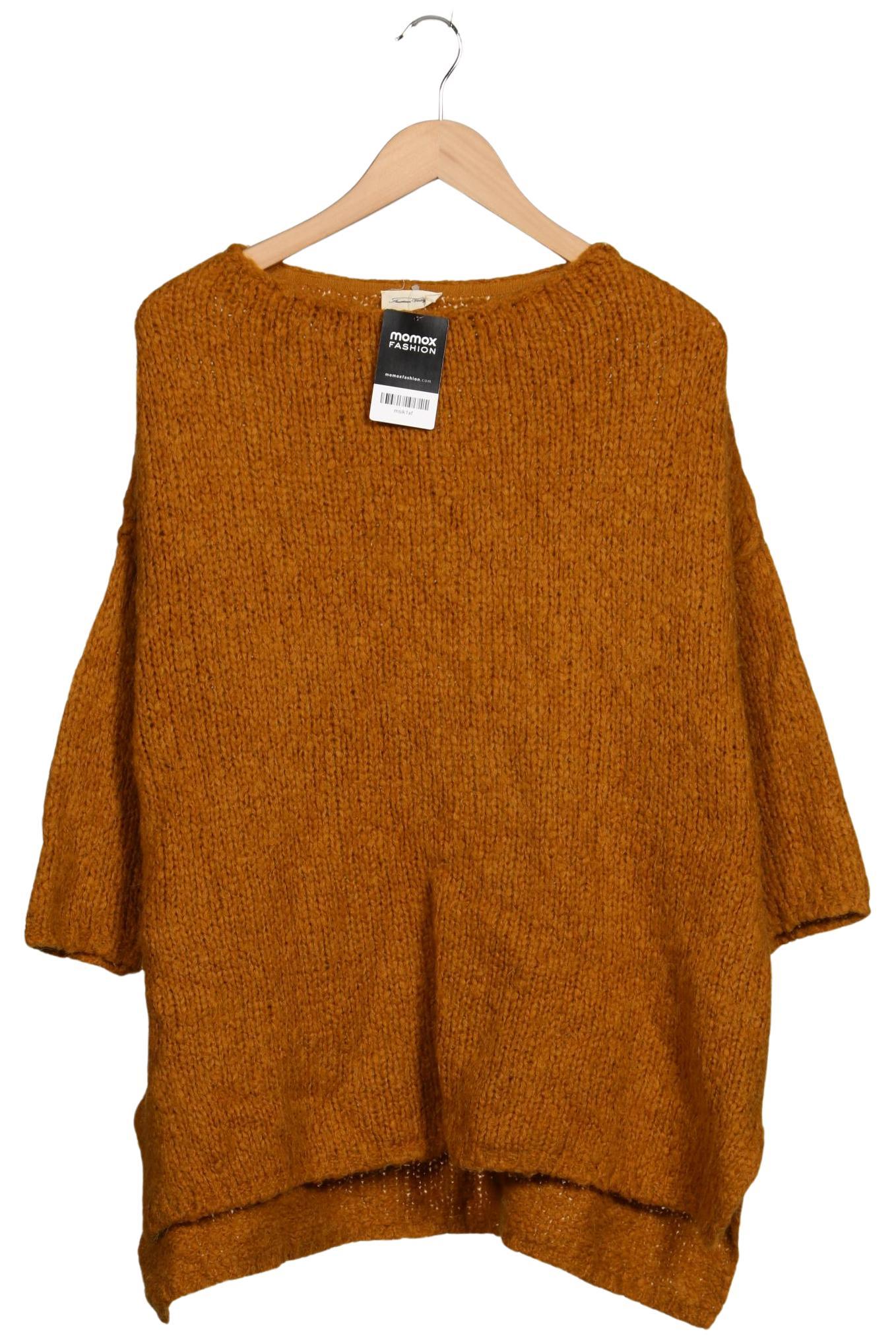 

American Vintage Damen Pullover, gelb, Gr. 38