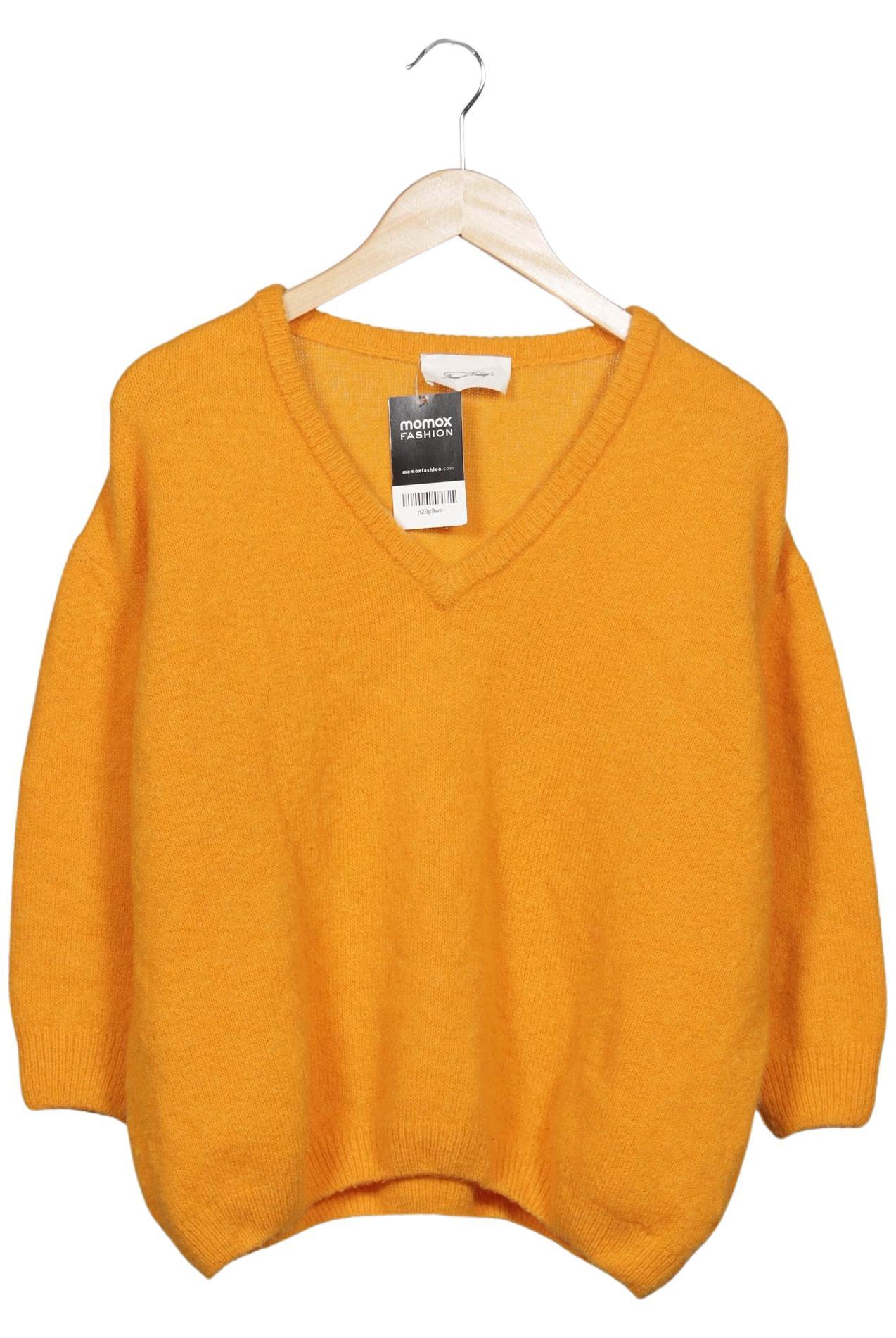 

American Vintage Damen Pullover, gelb, Gr. 34