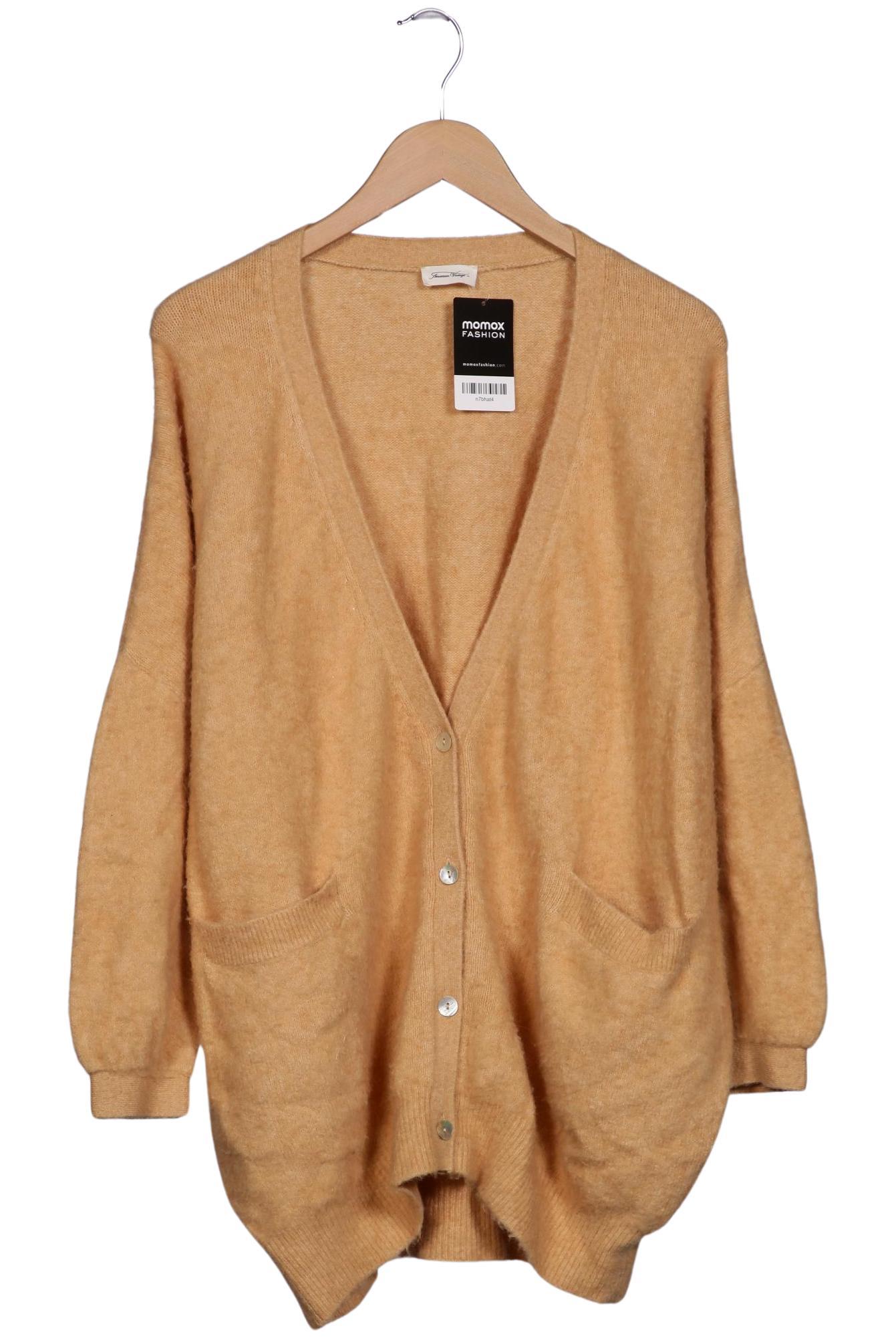 

American Vintage Damen Strickjacke, beige, Gr. uni