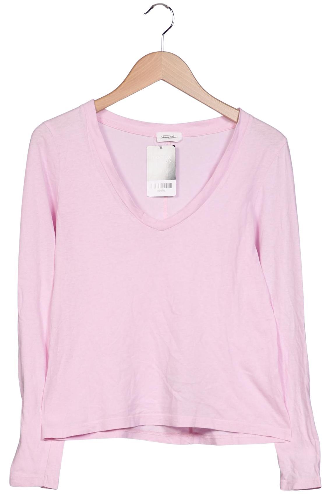 

American Vintage Damen Langarmshirt, pink, Gr. 38