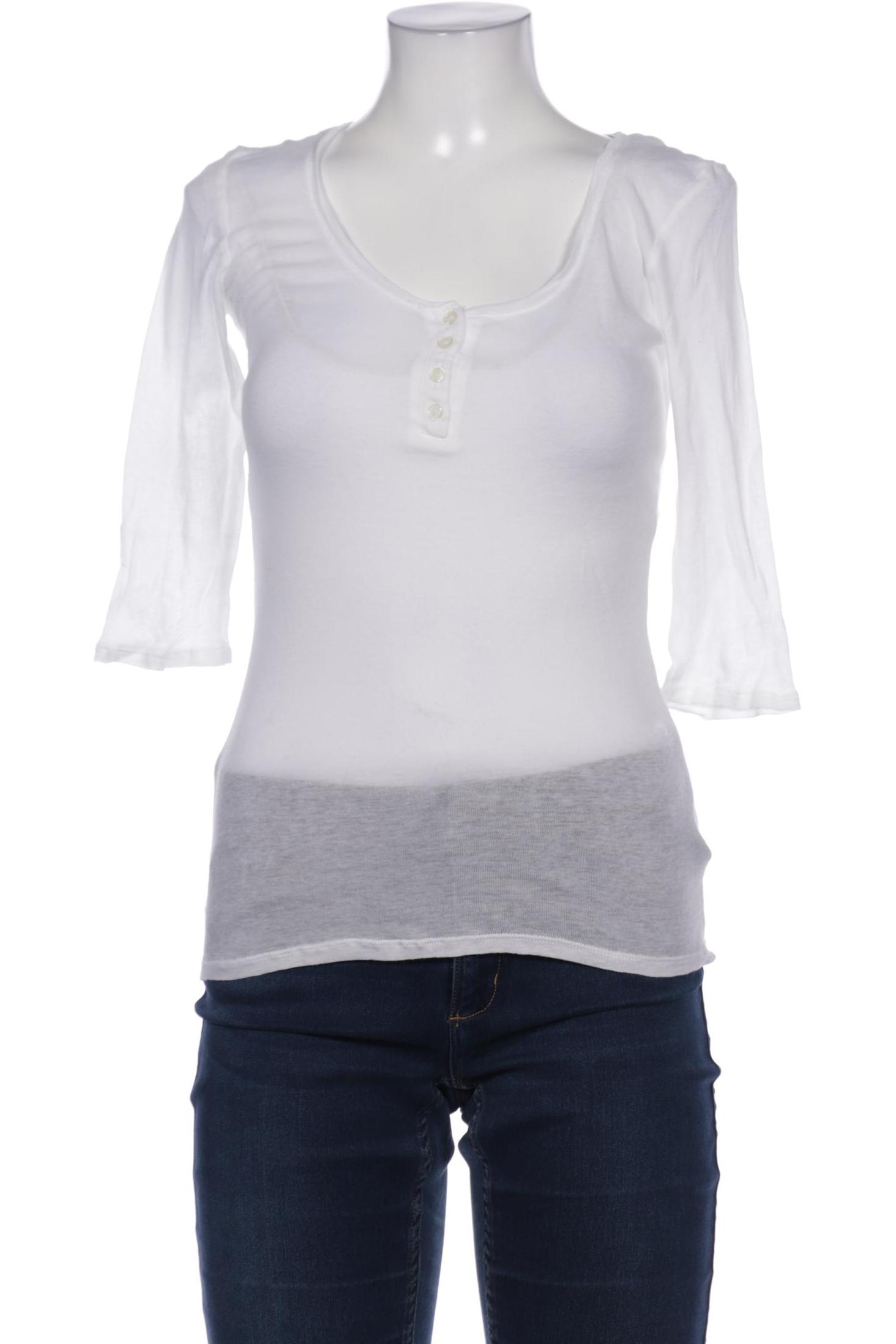 

American Vintage Damen Langarmshirt, weiß