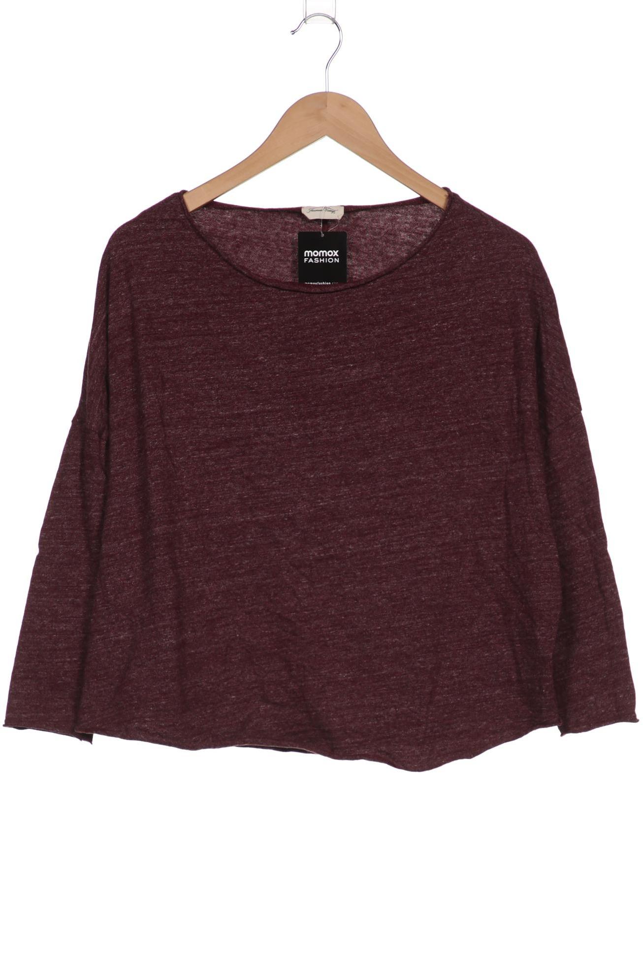 

American Vintage Damen Langarmshirt, bordeaux