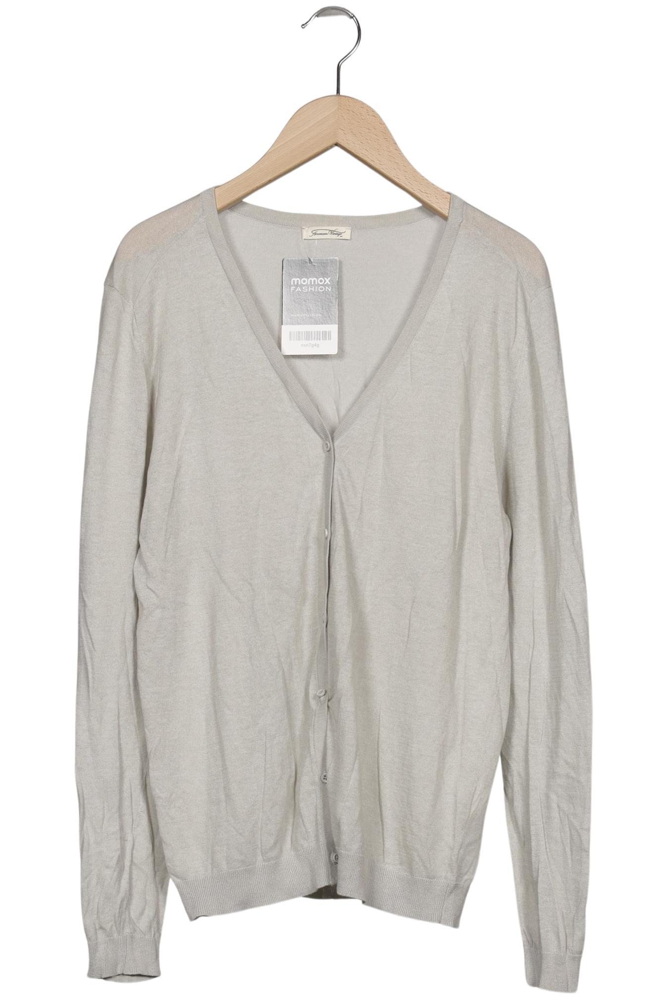 

American Vintage Damen Strickjacke, grau, Gr. 42