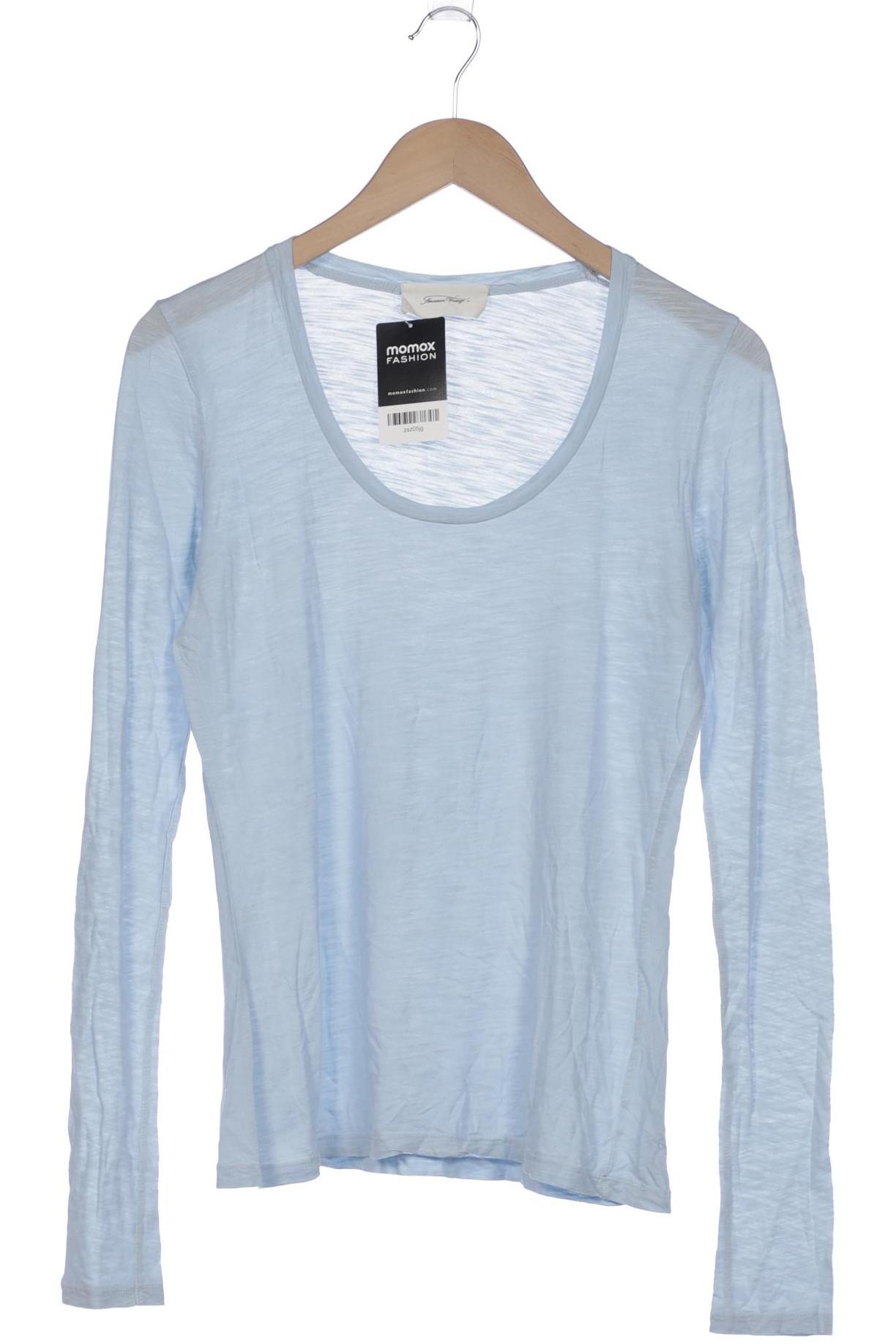 

American Vintage Damen Langarmshirt, hellblau, Gr. 38