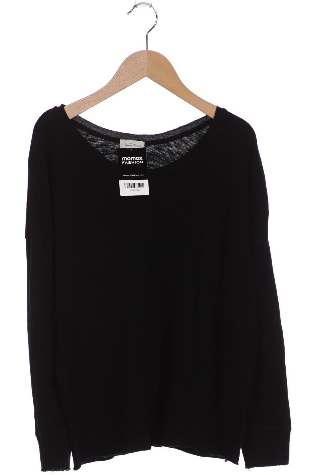 

American Vintage Damen Langarmshirt, schwarz, Gr. 36