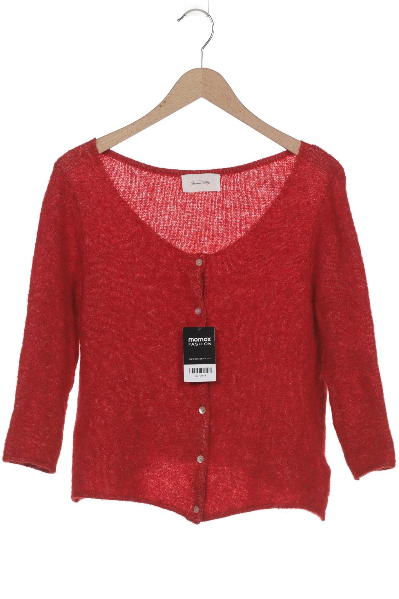 

American Vintage Damen Strickjacke, rot, Gr. 38