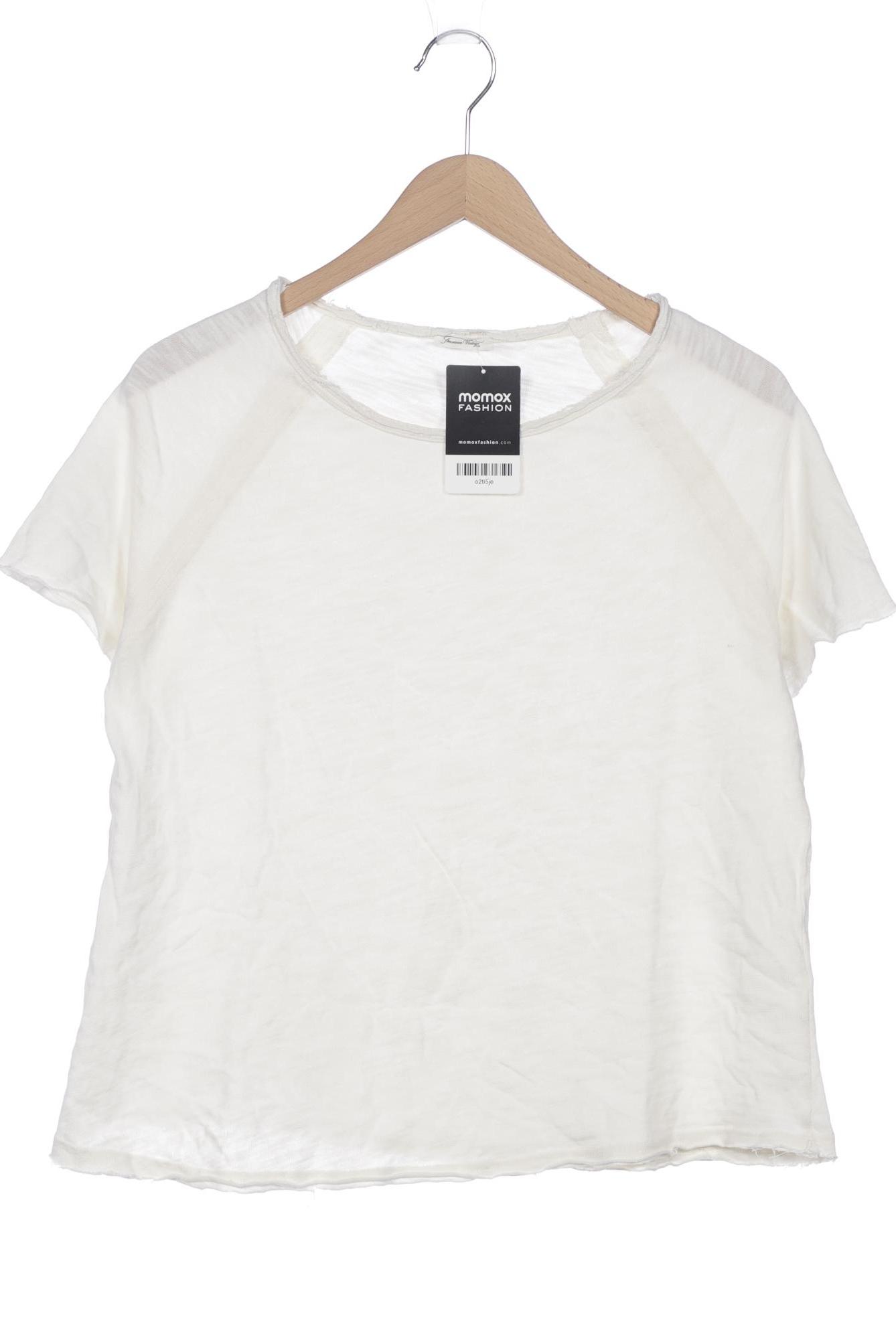

American Vintage Damen T-Shirt, cremeweiß, Gr. 36