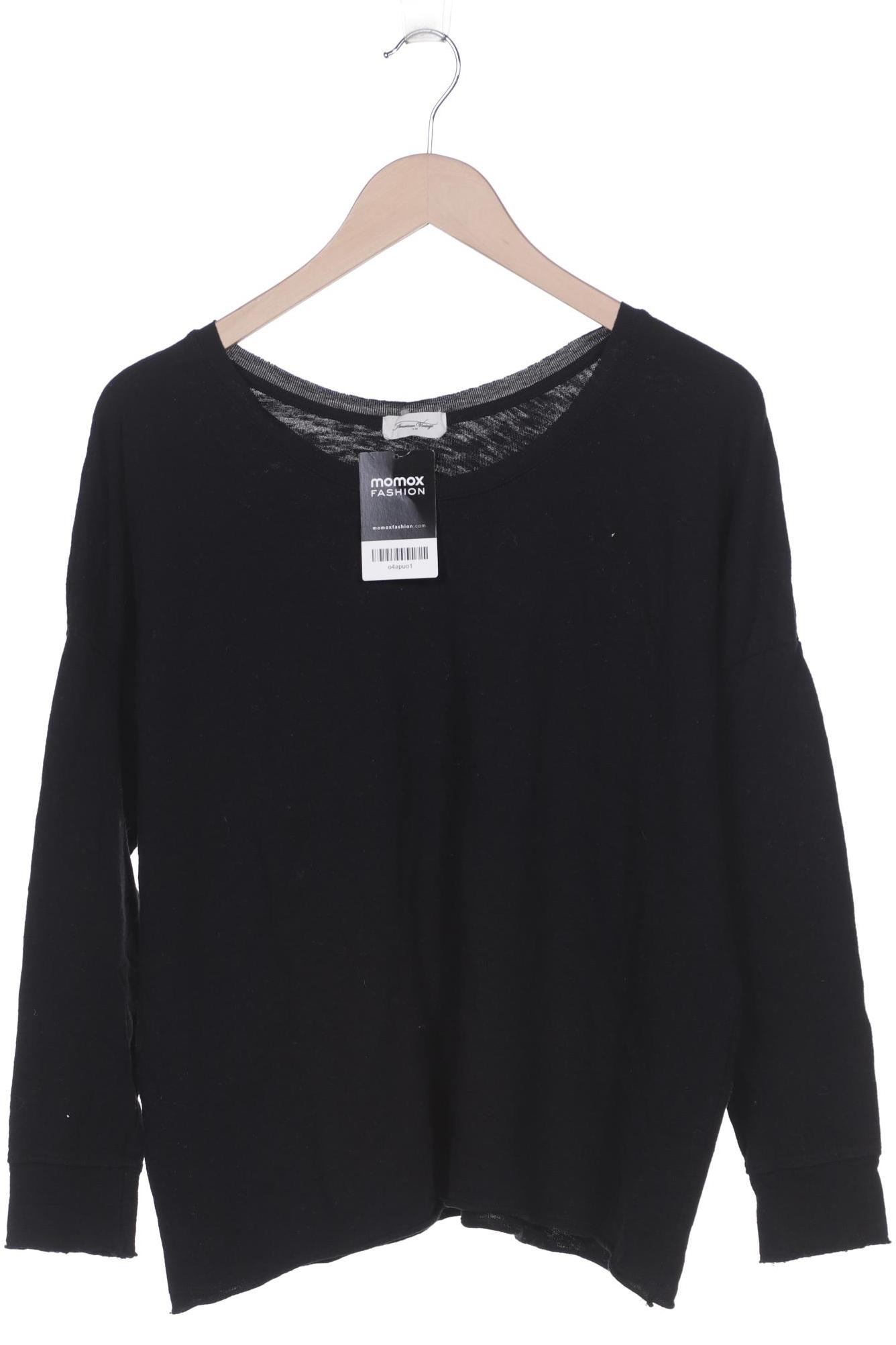 

American Vintage Damen Pullover, schwarz