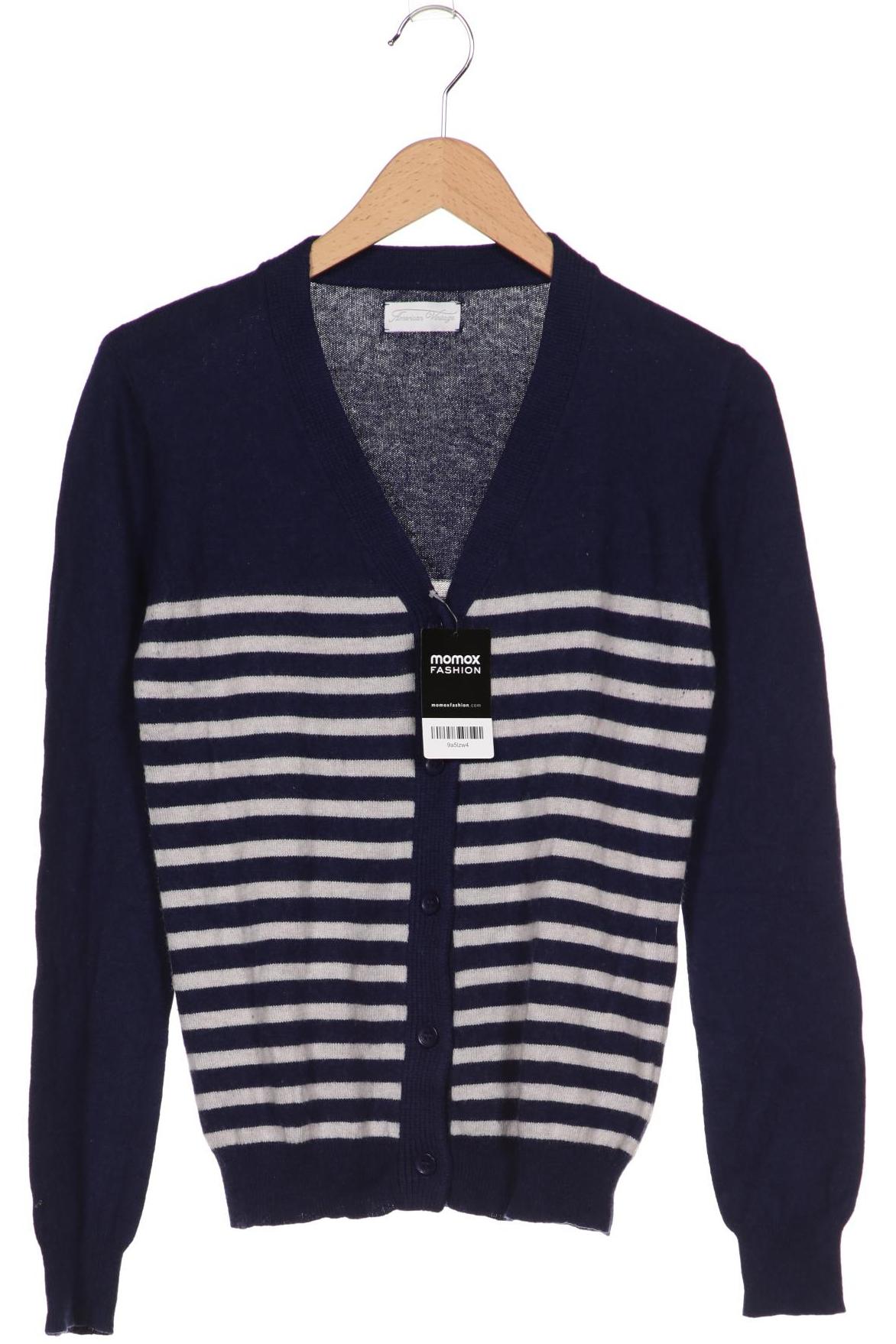 

American Vintage Damen Strickjacke, marineblau