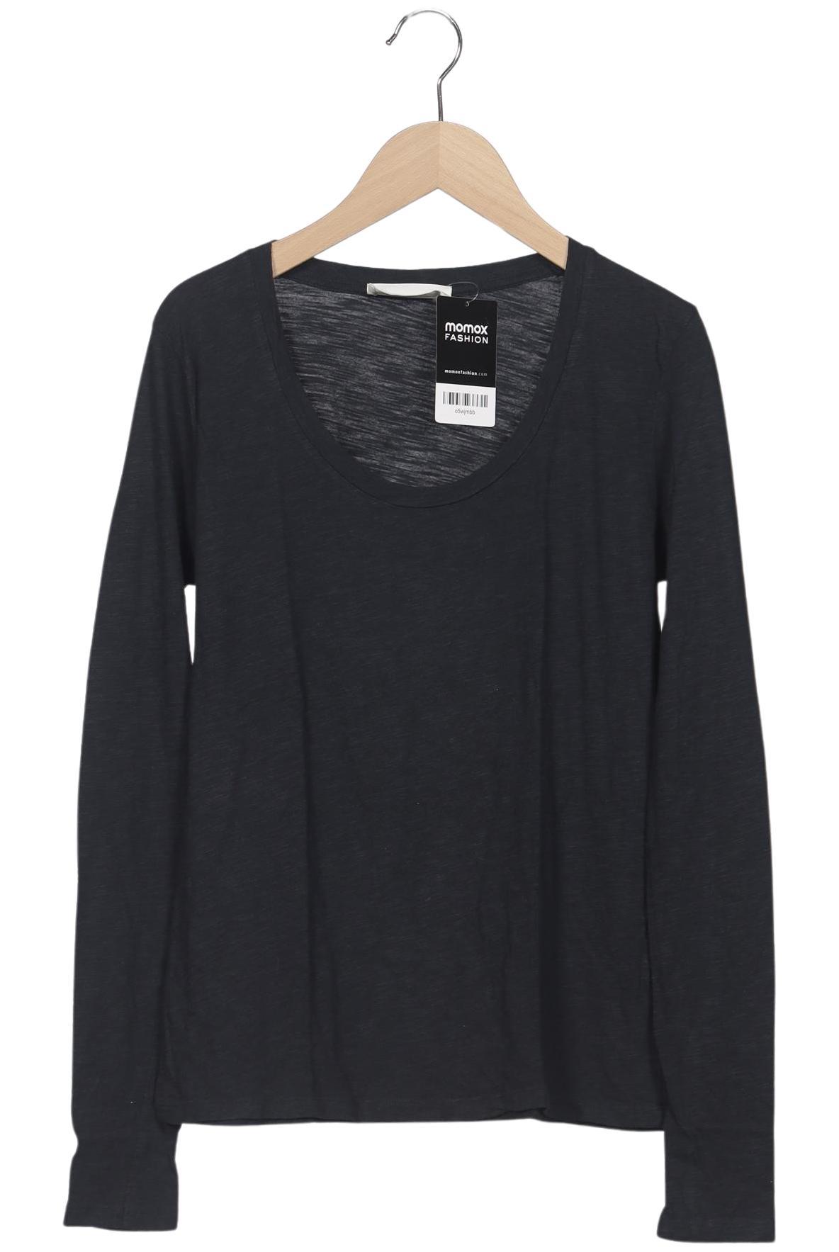 

American Vintage Damen Langarmshirt, marineblau, Gr. 34