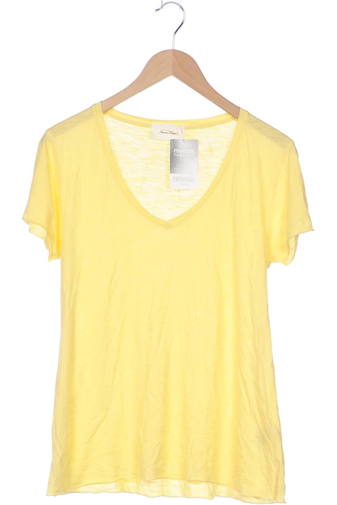 

American Vintage Damen T-Shirt, gelb, Gr. 42