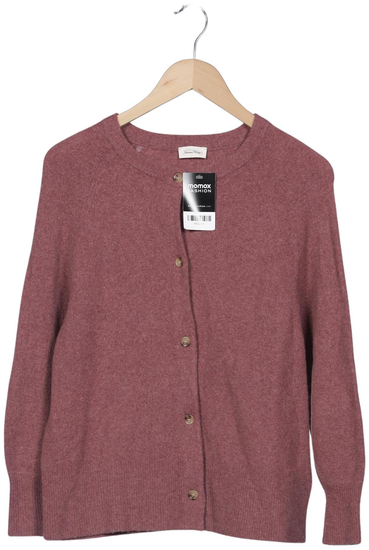 

American Vintage Damen Strickjacke, bordeaux, Gr. 38