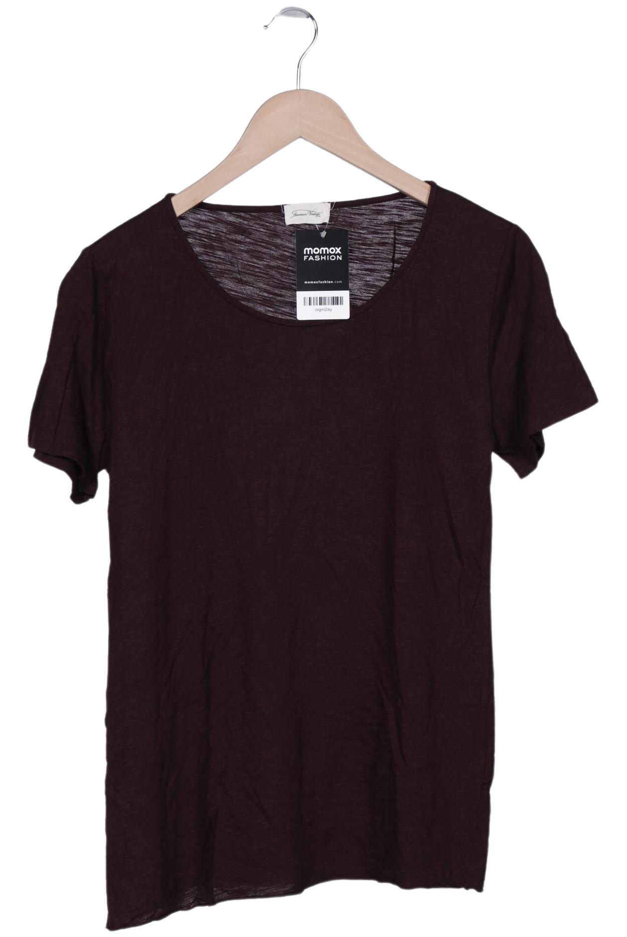 

American Vintage Damen T-Shirt, bordeaux, Gr. 42