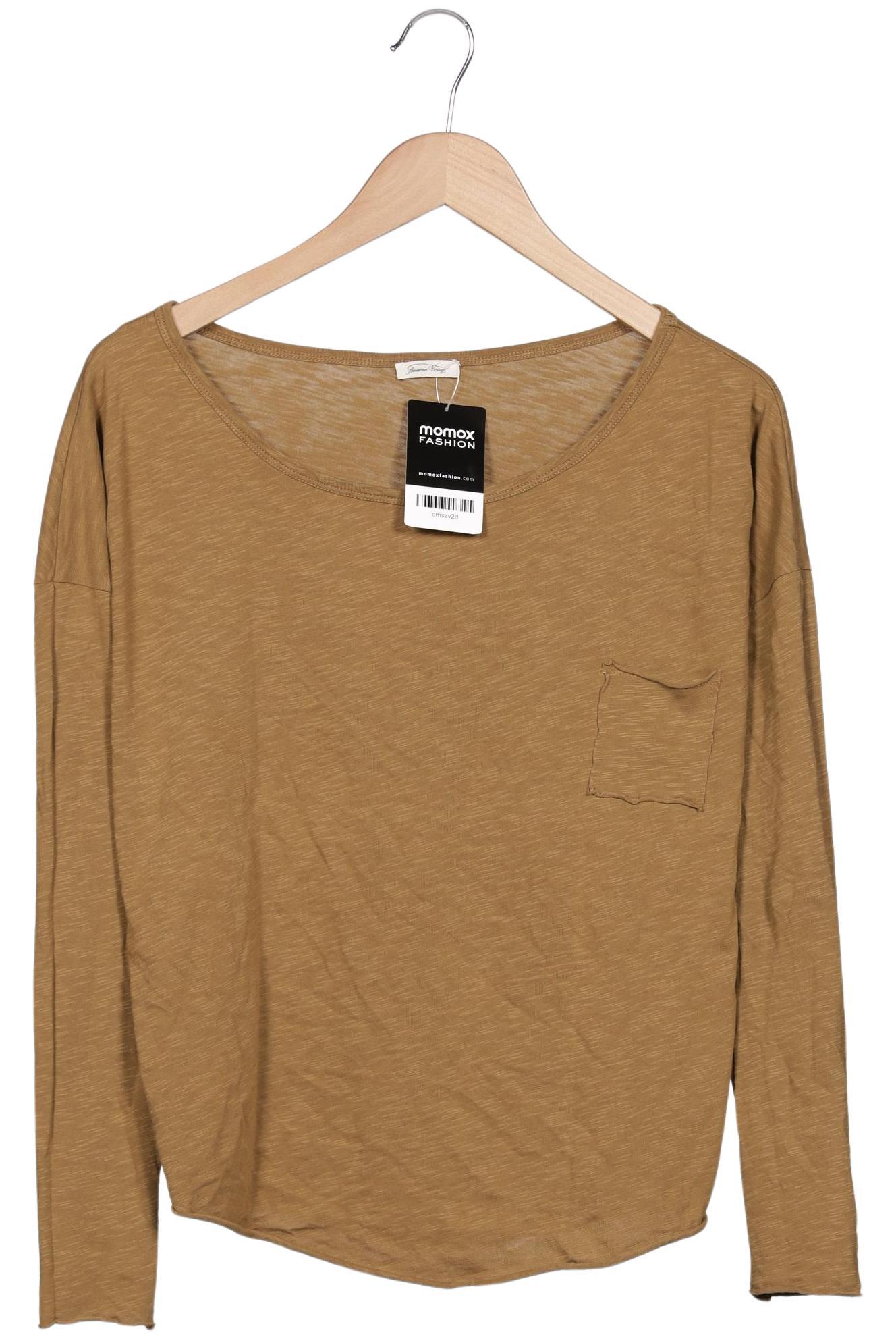 

American Vintage Damen Langarmshirt, braun, Gr. 36