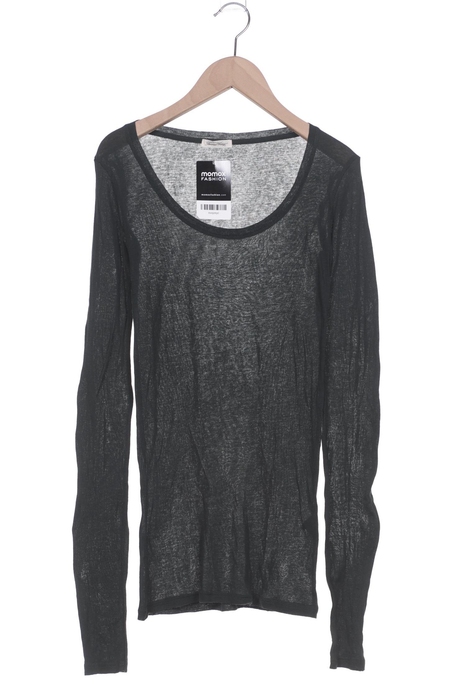 

American Vintage Damen Langarmshirt, grün, Gr. 38