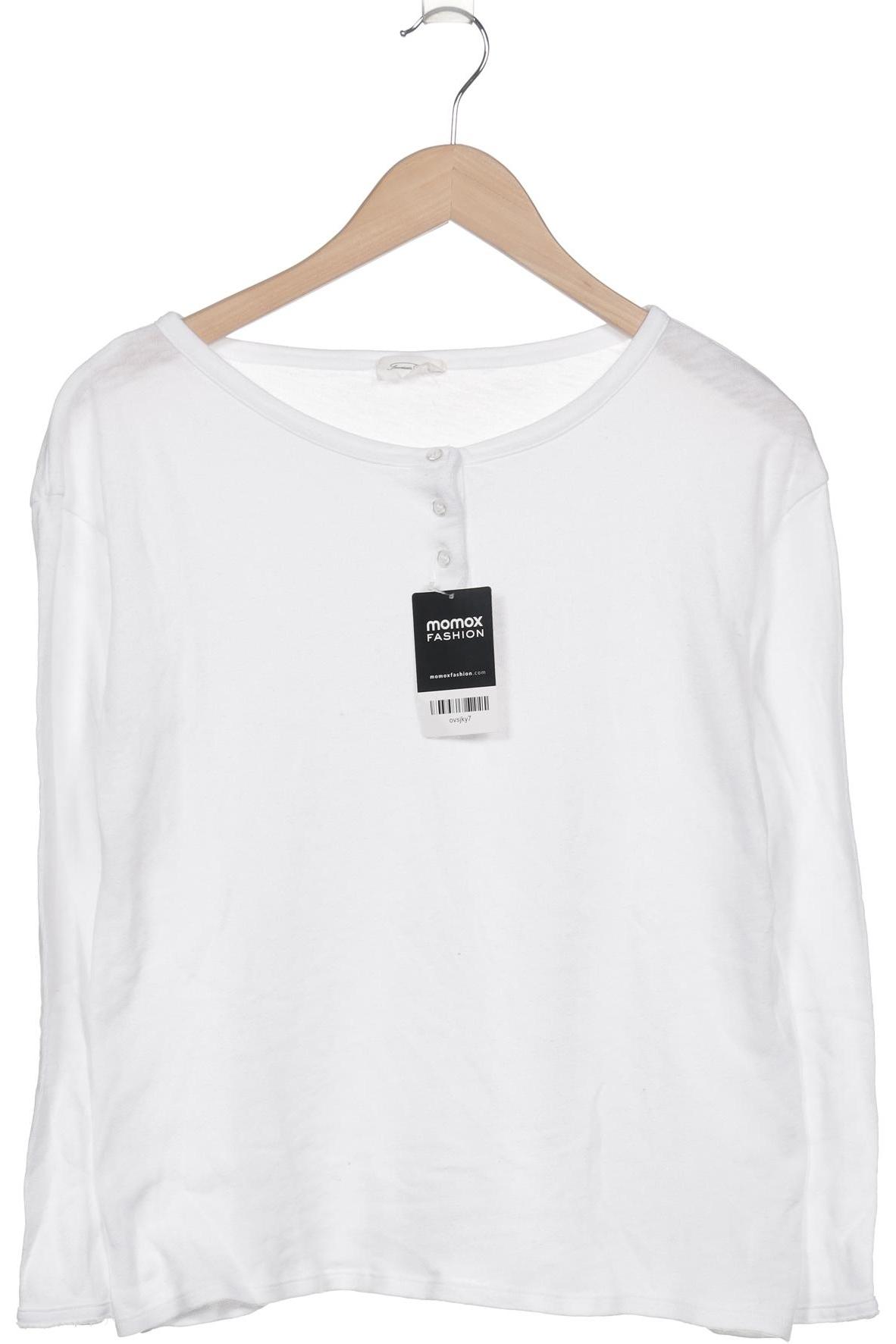 

American Vintage Damen Langarmshirt, weiß, Gr. 38