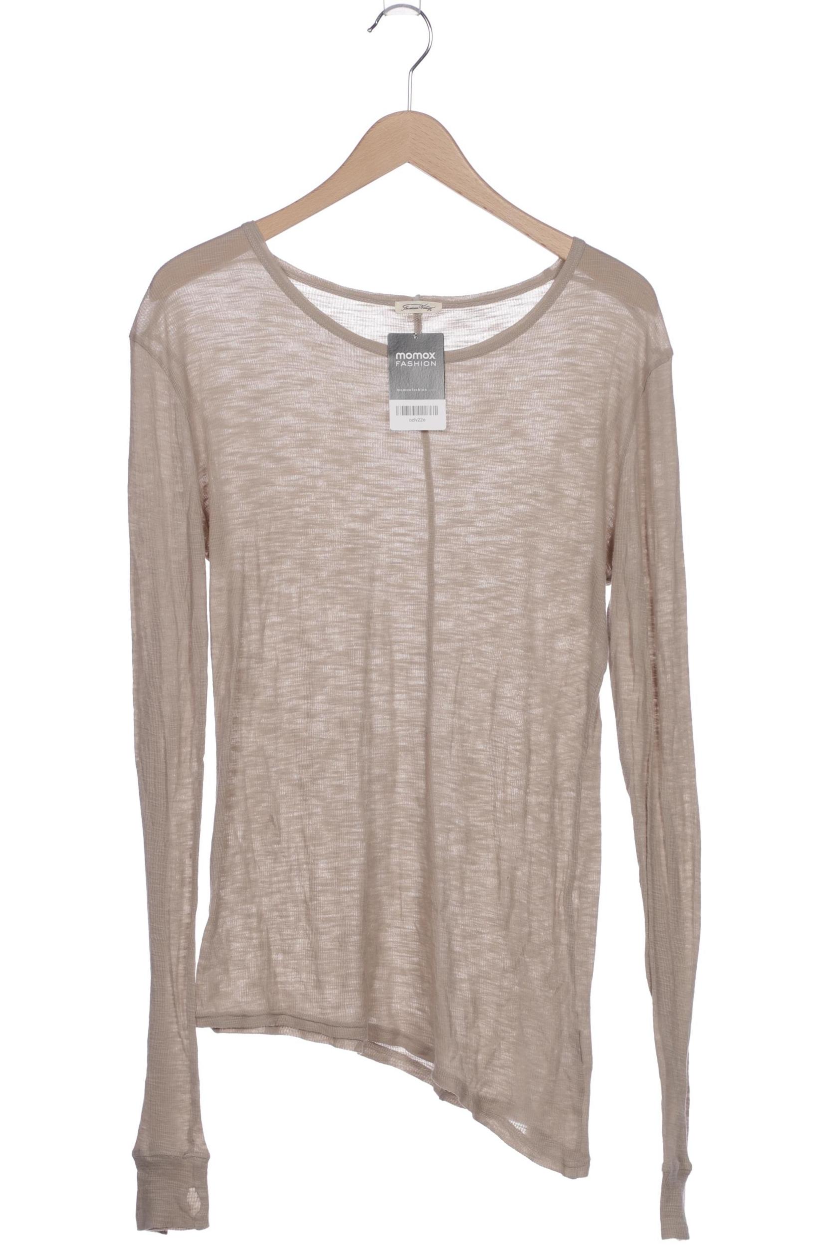 

American Vintage Damen Langarmshirt, beige, Gr. 42